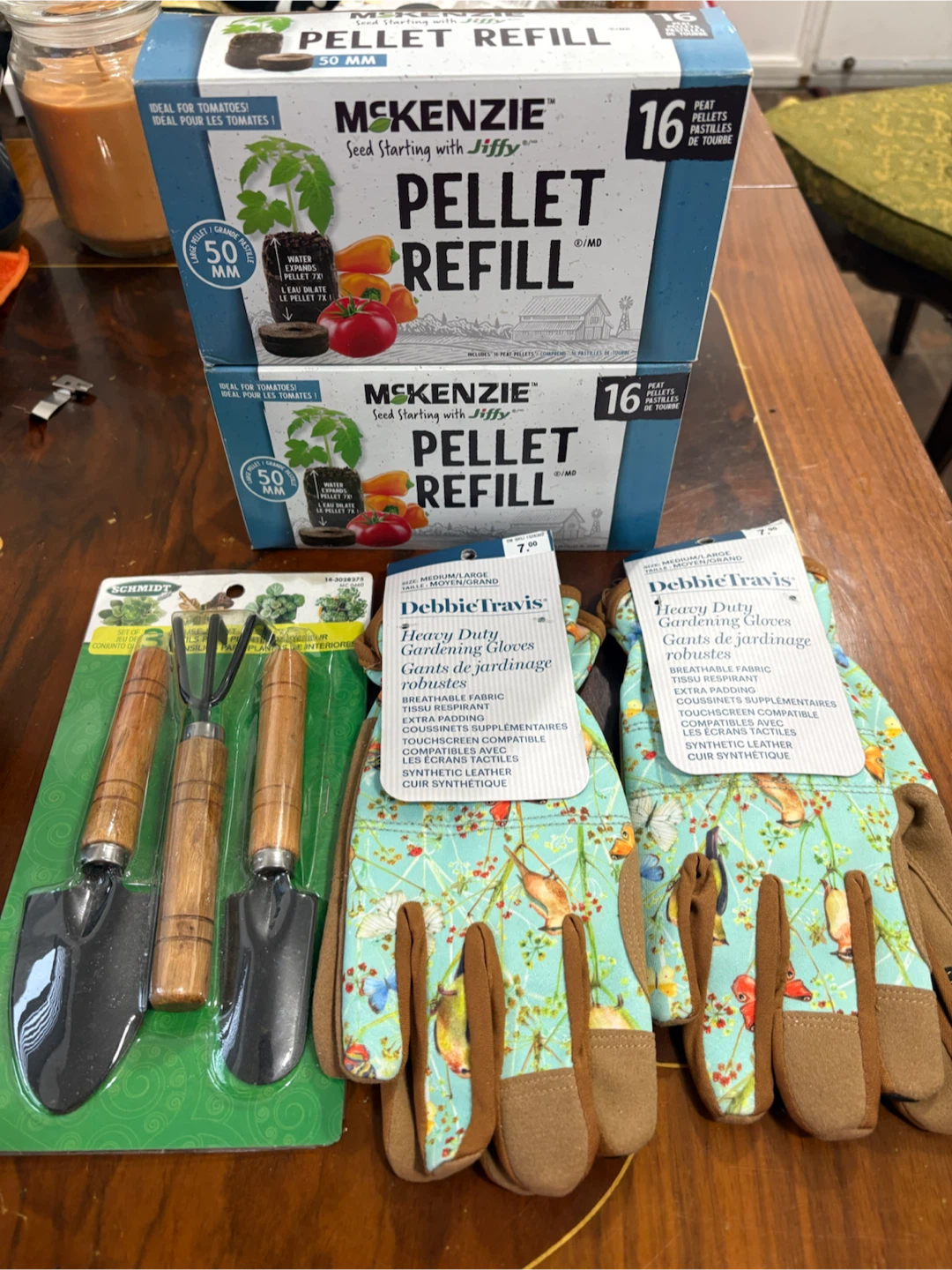 McKenzie Pellet Refill & Debbie Travis Gloves