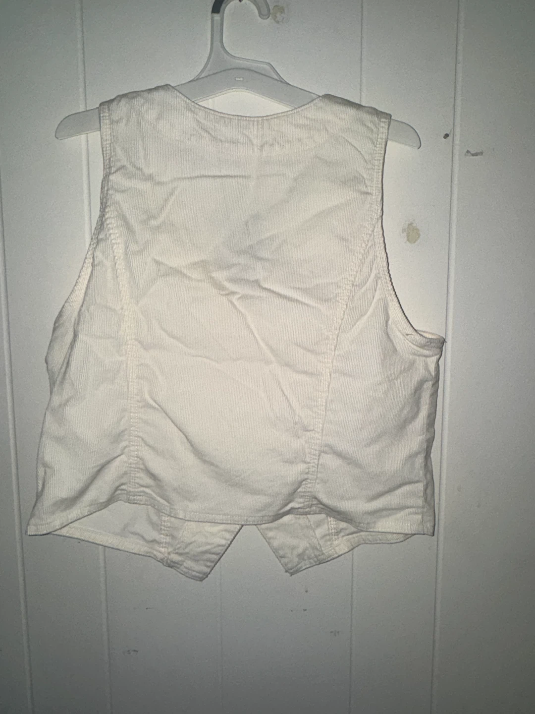 Universal Thread Cream Corduroy Vest Size M - photo 2