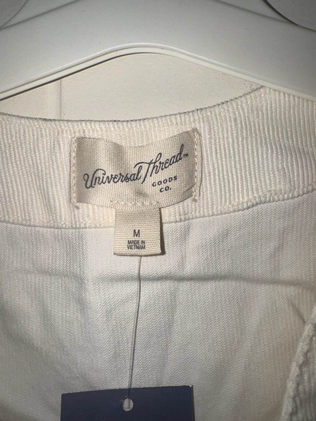 Universal Thread Cream Corduroy Vest Size M - photo 3