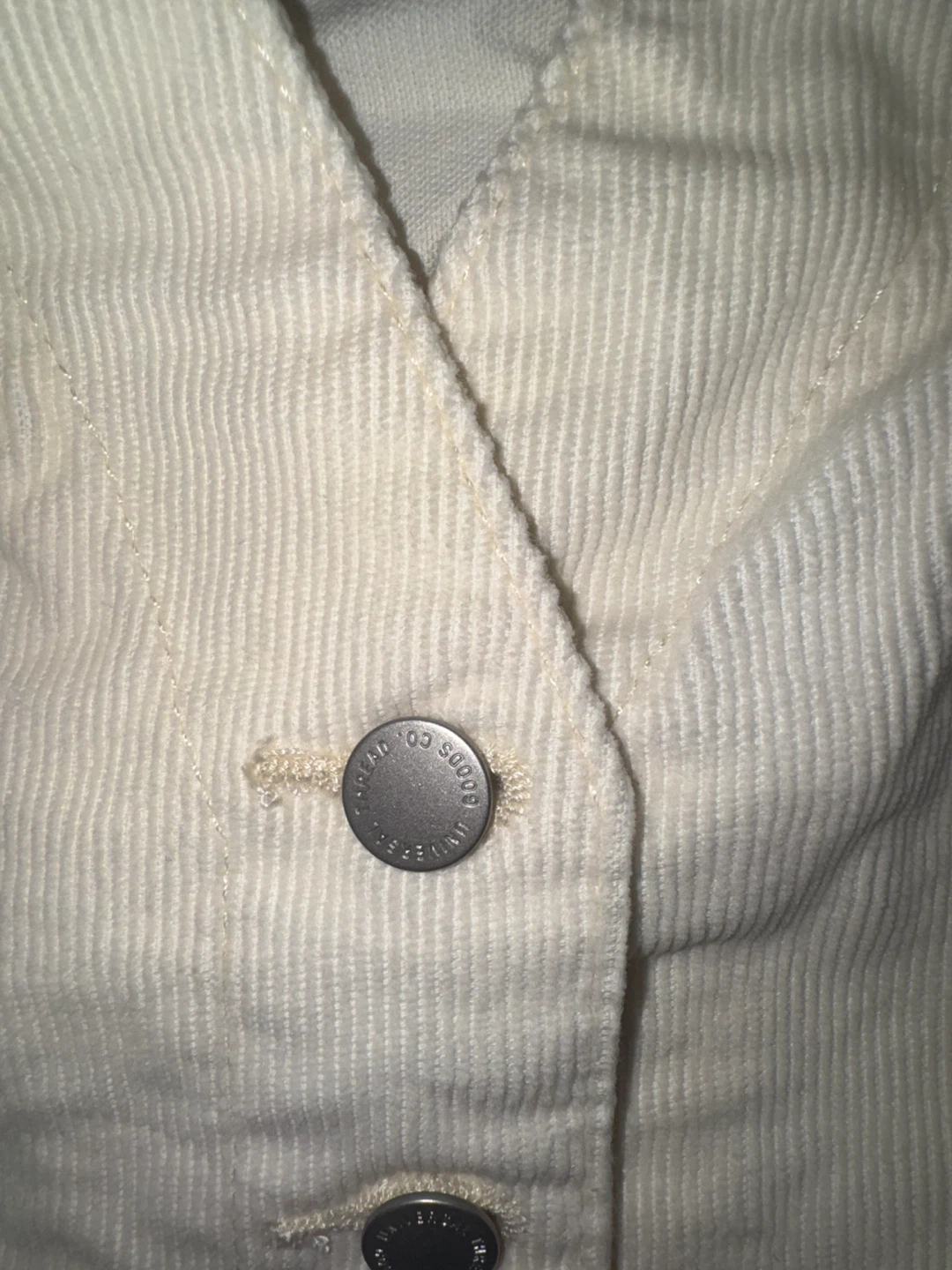 Universal Thread Cream Corduroy Vest Size M - photo 4