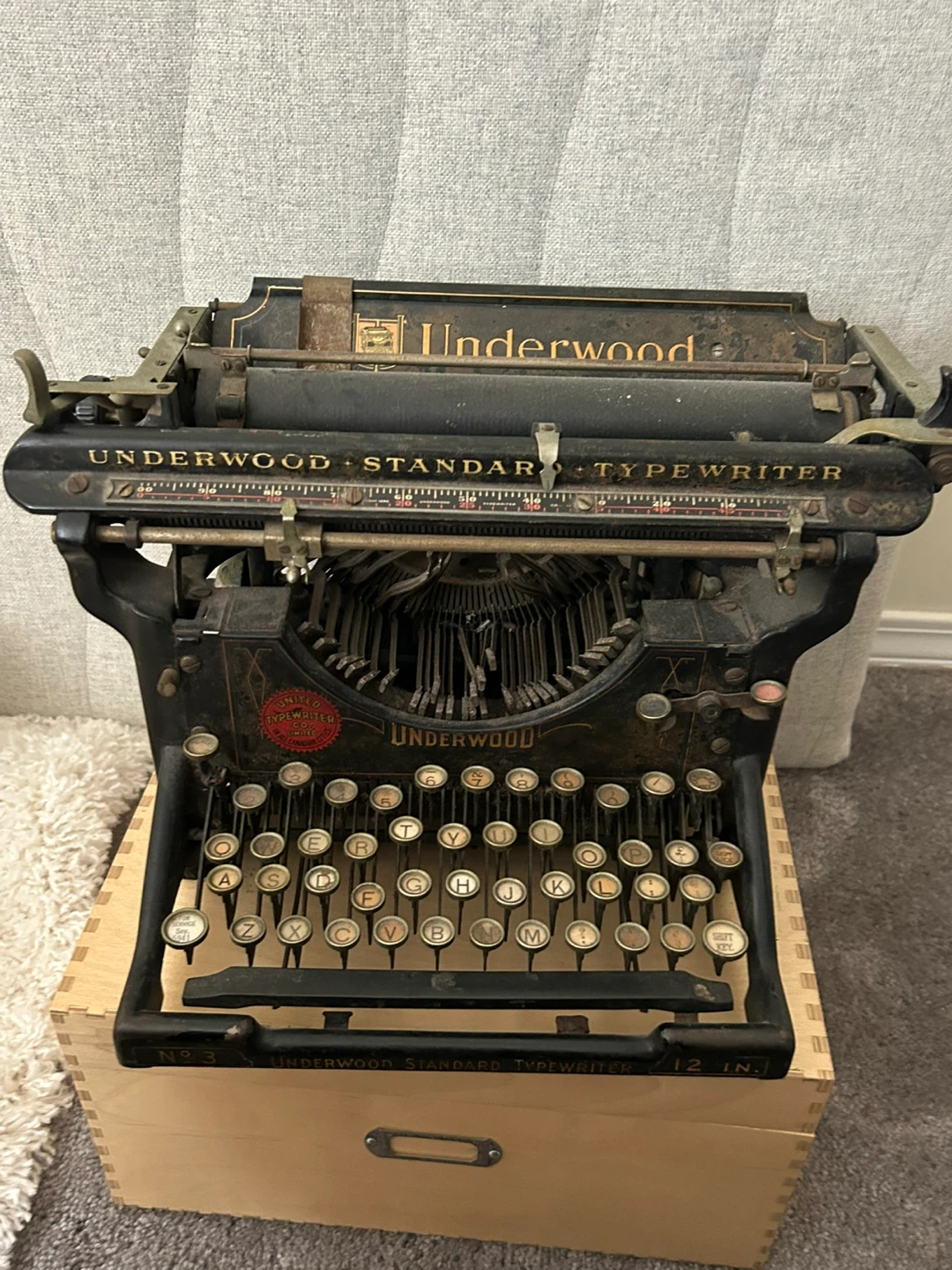 Vintage Underwood Standard Typewriter