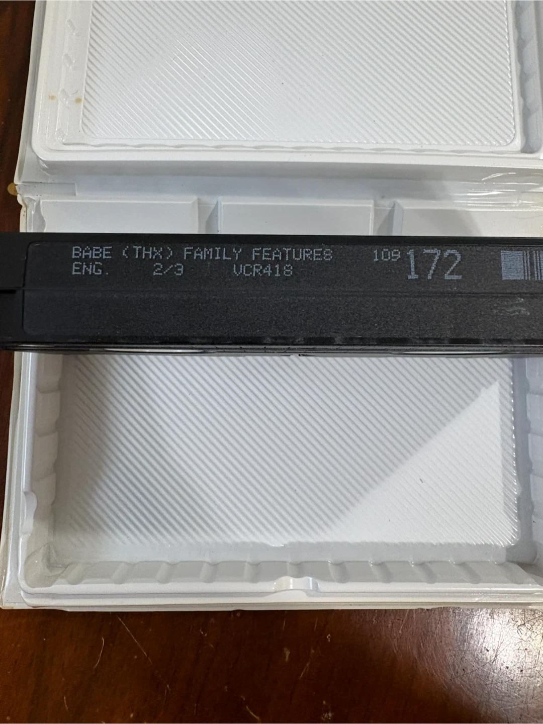 Babe Family Features VHS Tape - photo 4