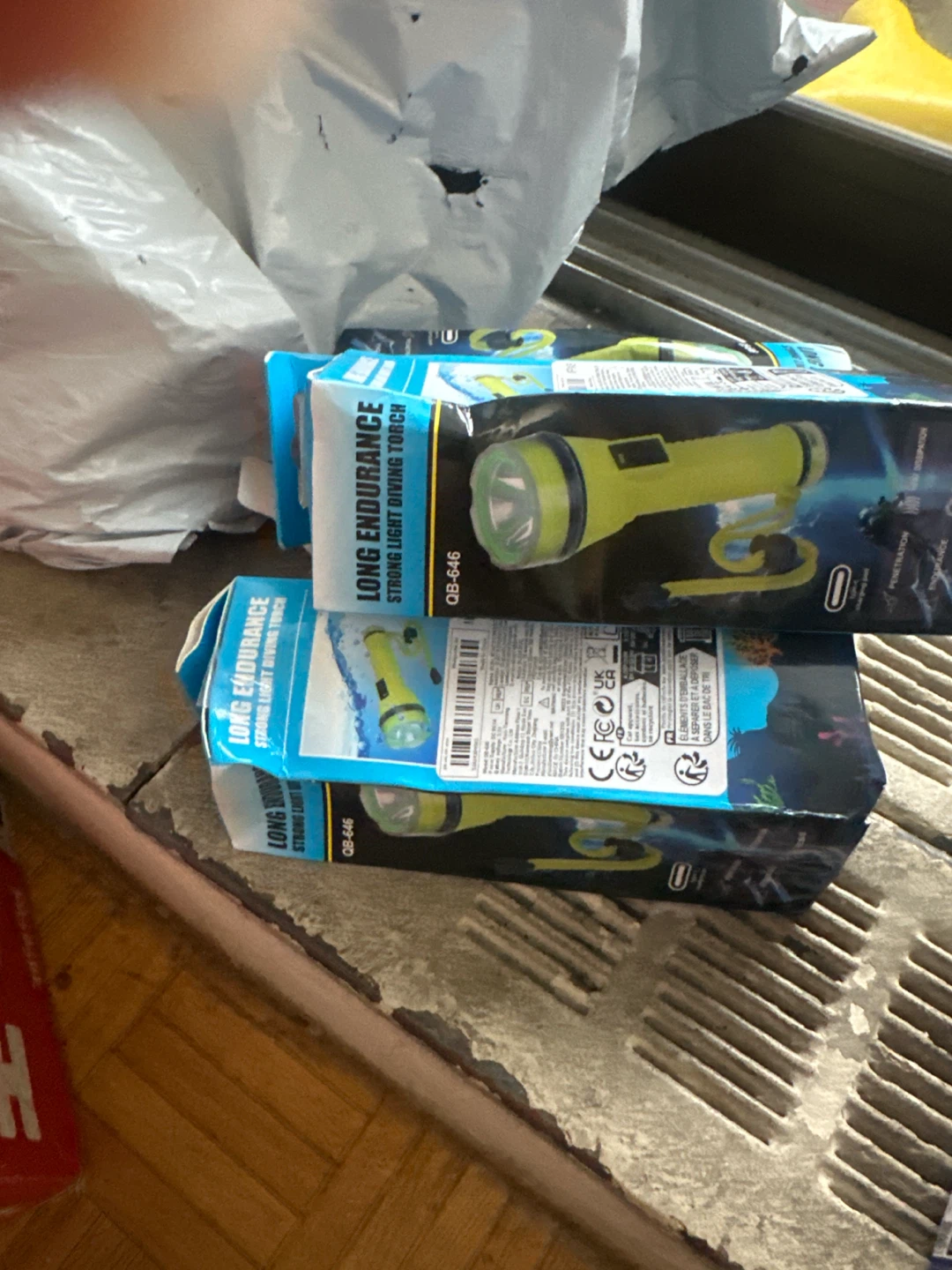 USB Charging Diving Headlight YD33