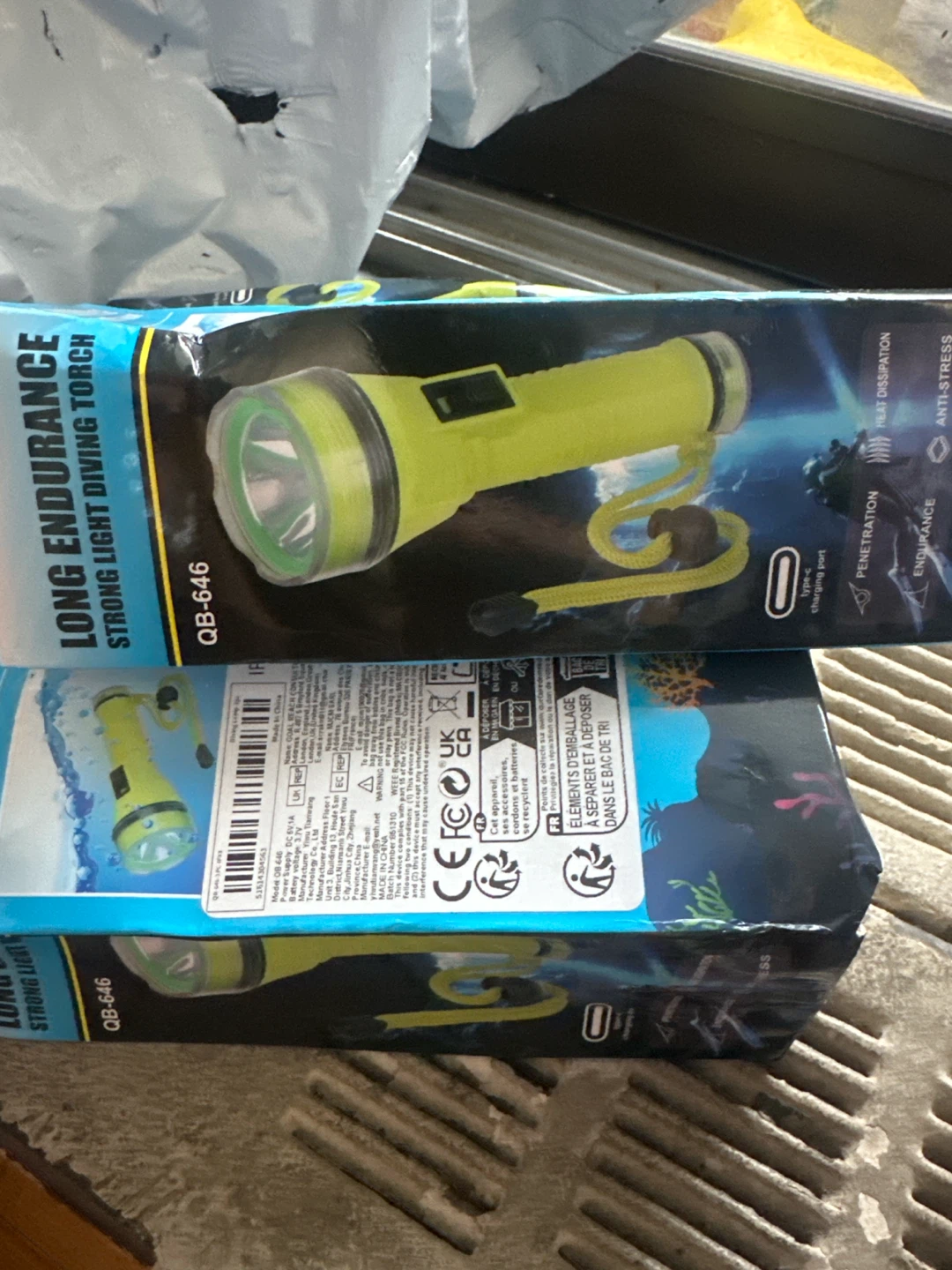 USB Charging Diving Headlight YD33 - photo 2