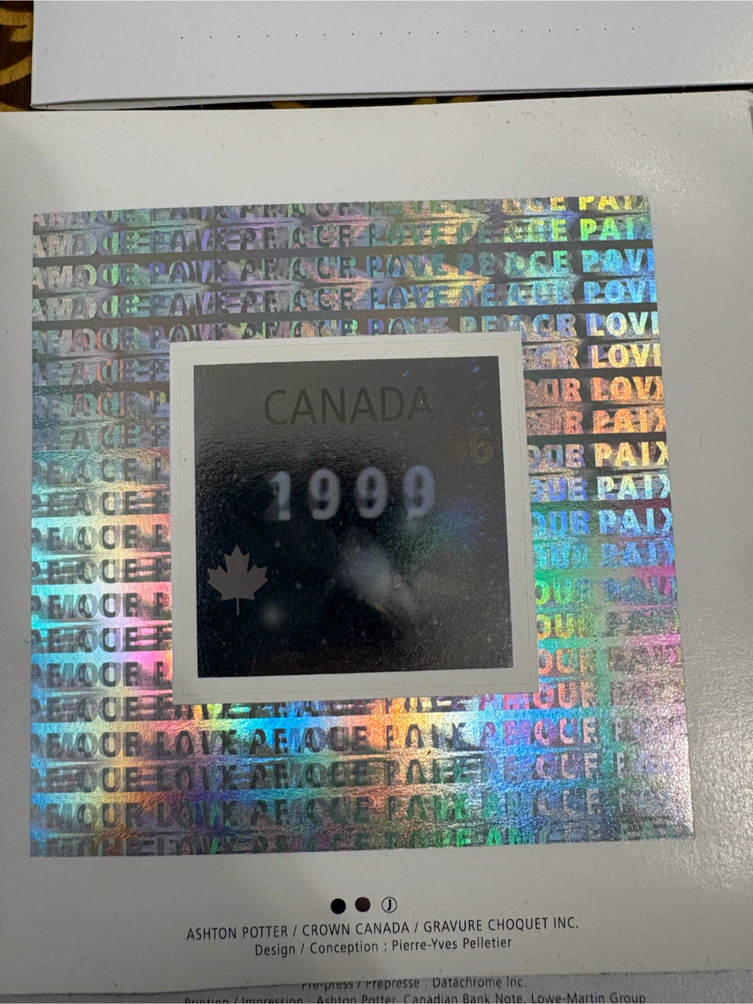 Canada Millennium Collection 1999/2000 - photo 4