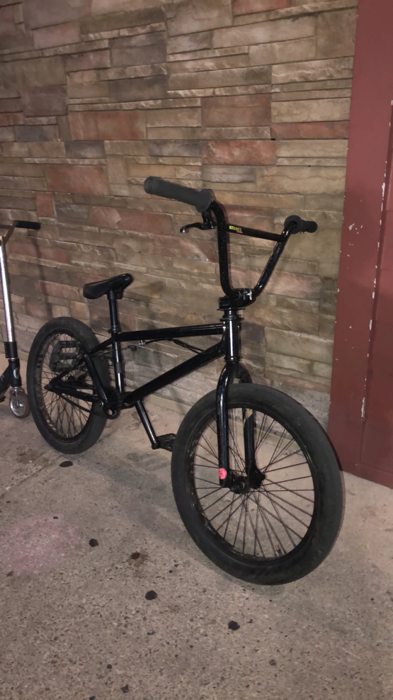 Black BMX Bike