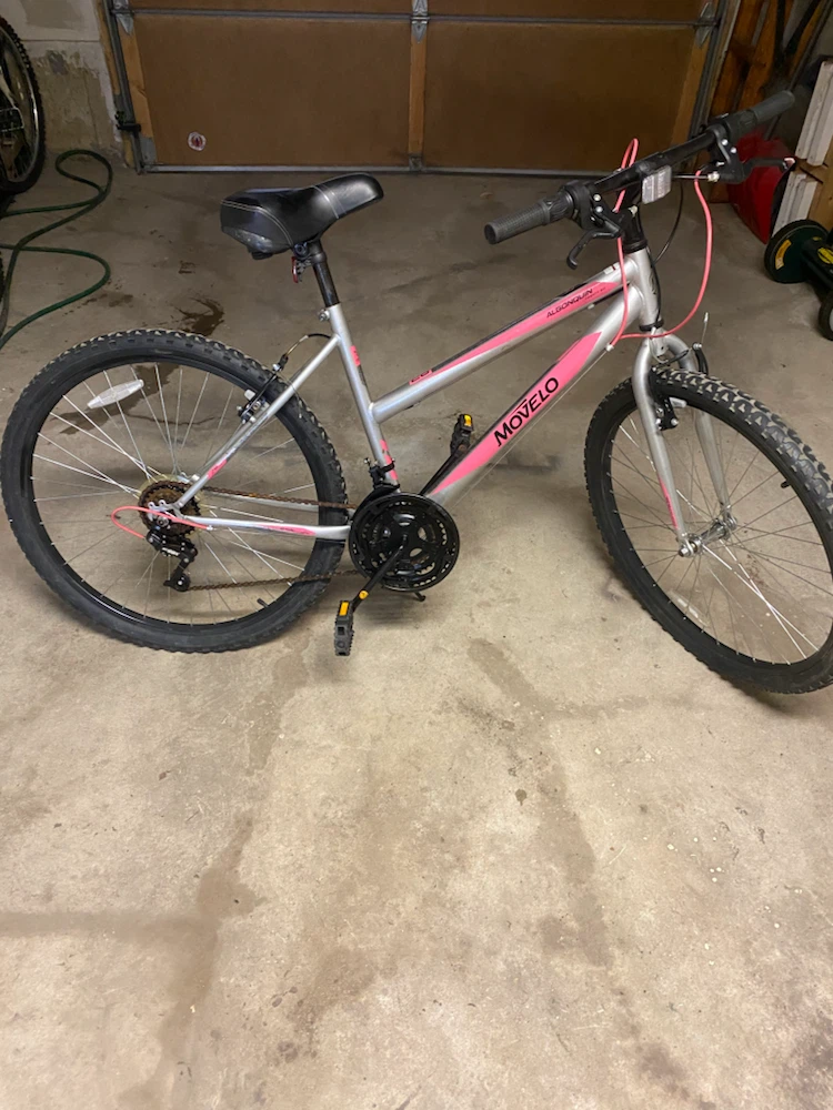 MovelO Mountain Bike - Silver/Pink