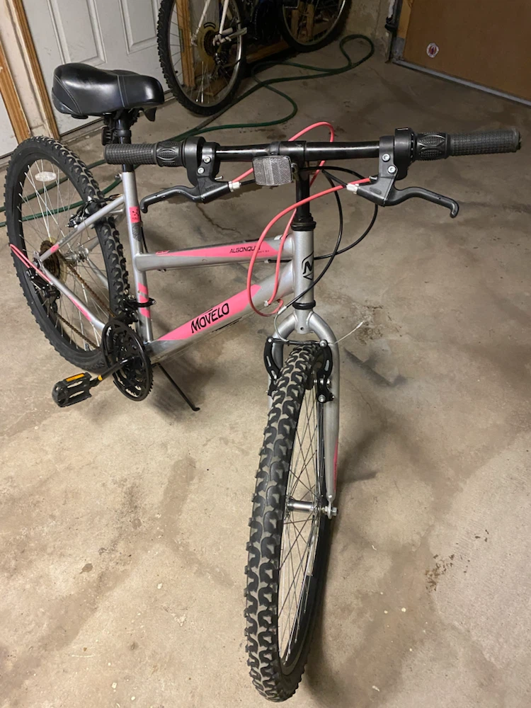 MovelO Mountain Bike - Silver/Pink - photo 2