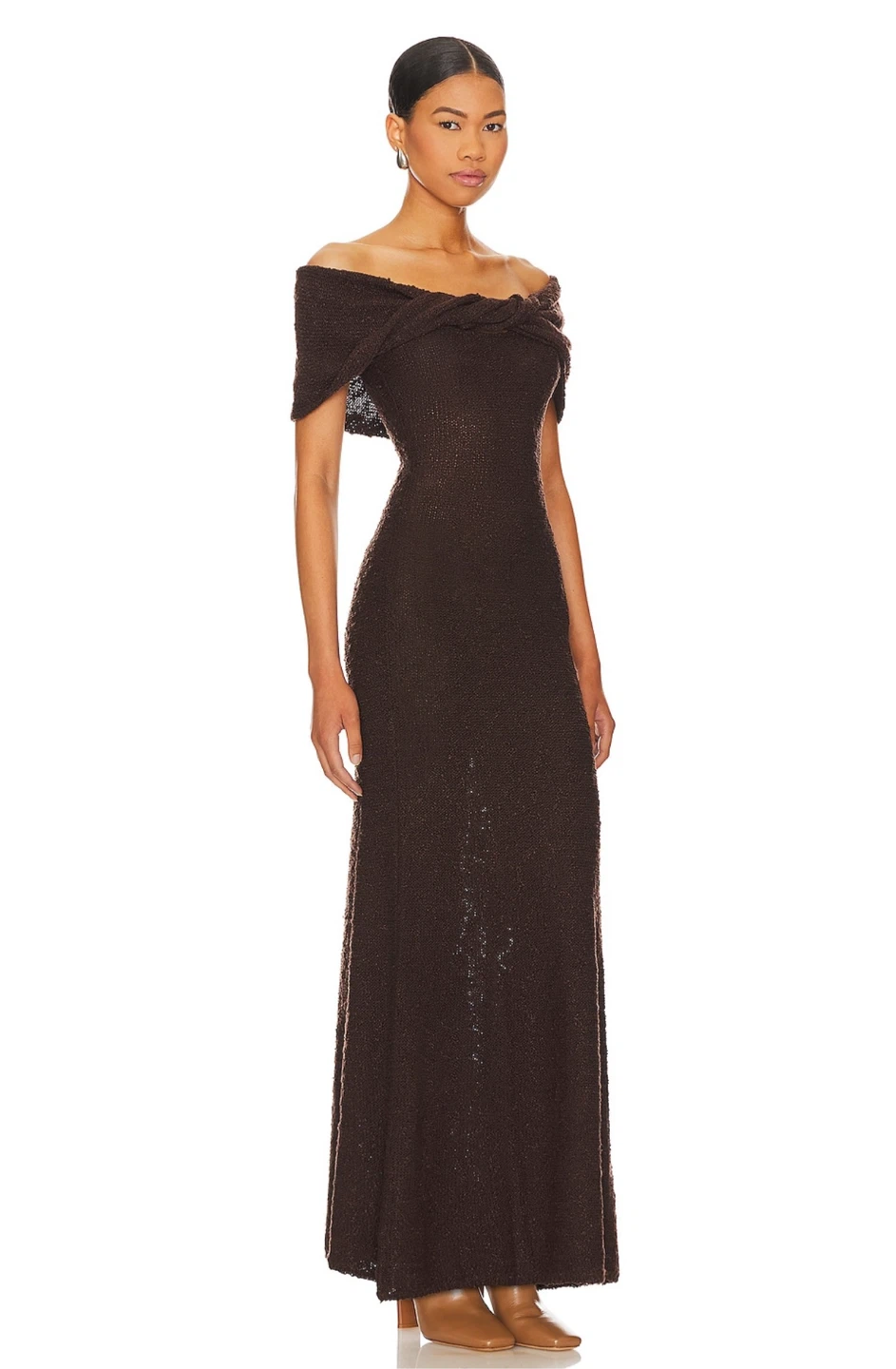 Brown maxi dress - photo 2