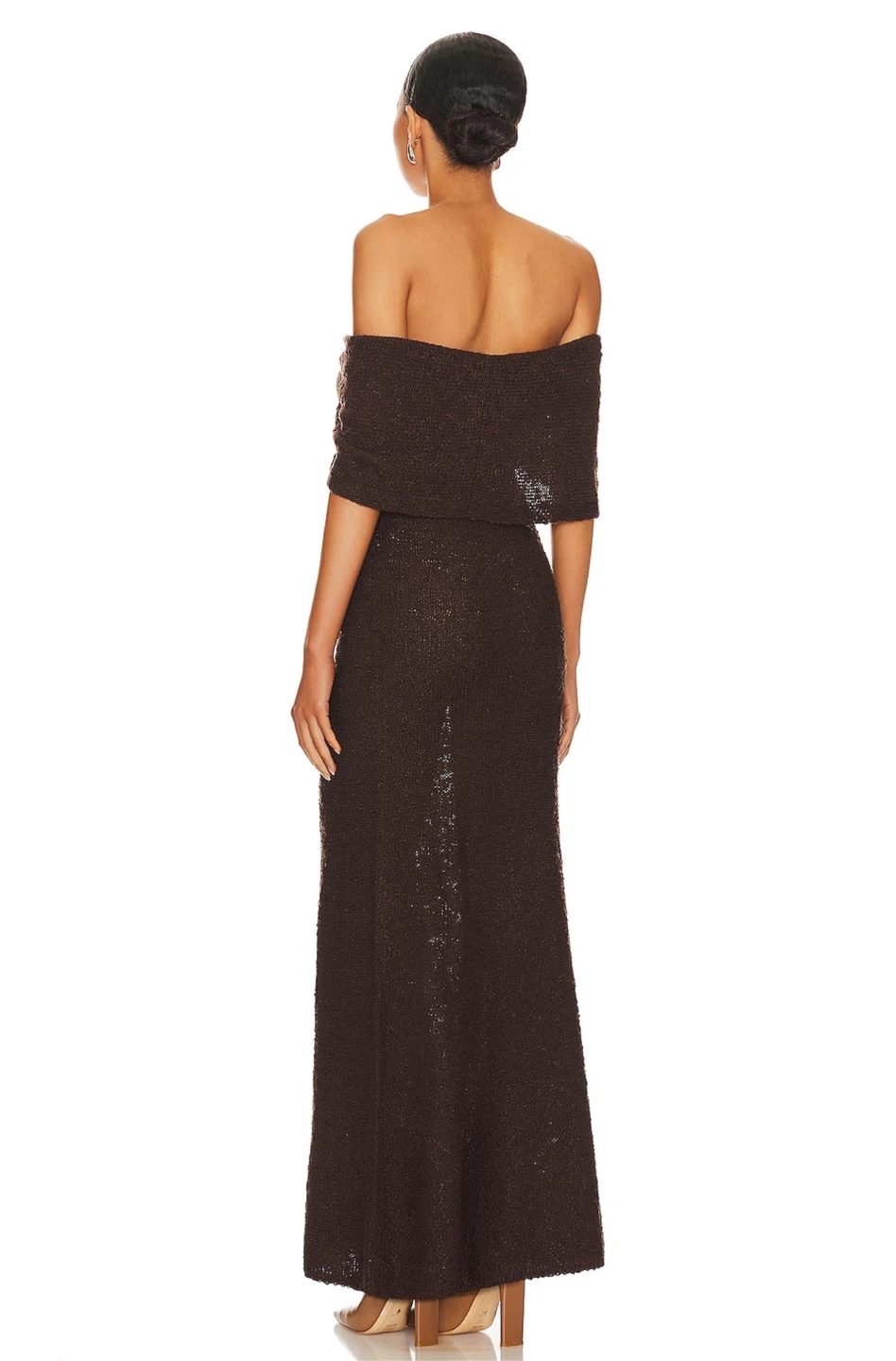 Brown maxi dress - photo 3