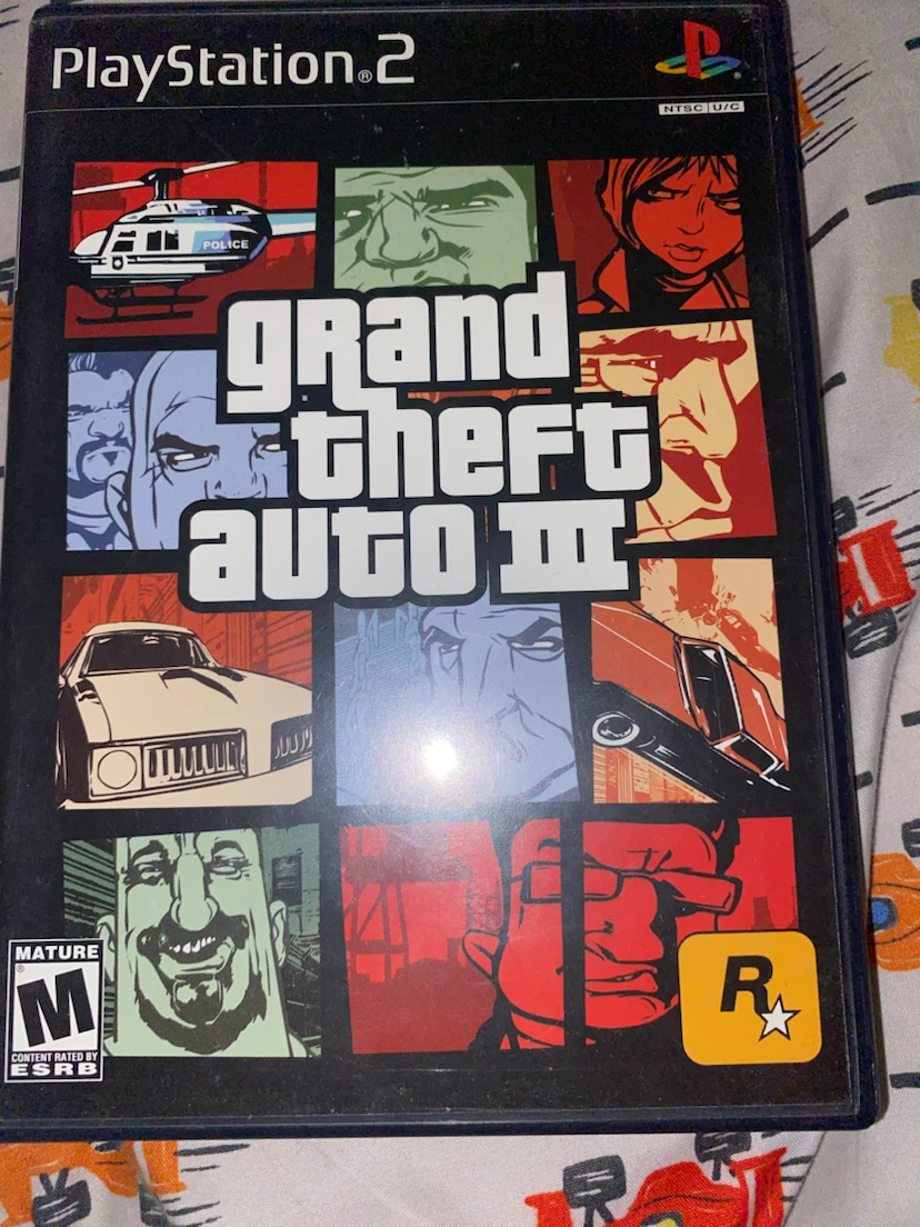 Grand Theft Auto III PlayStation 2 Game
