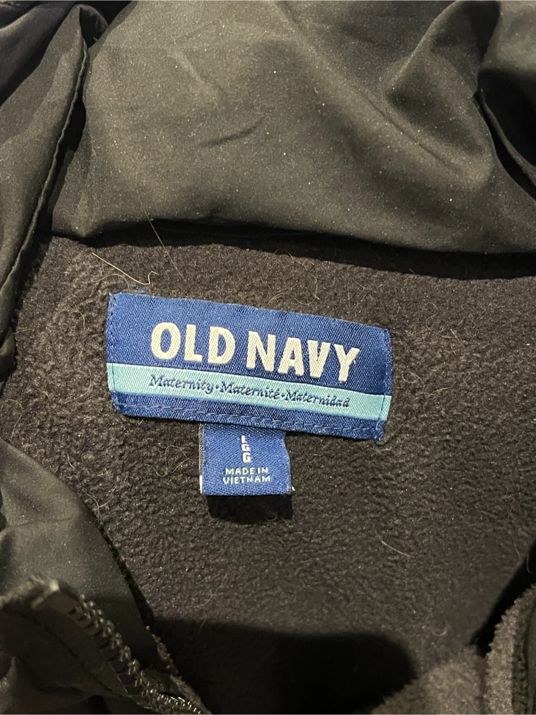 Old Navy Maternity Puffer Jacket (L) - photo 3