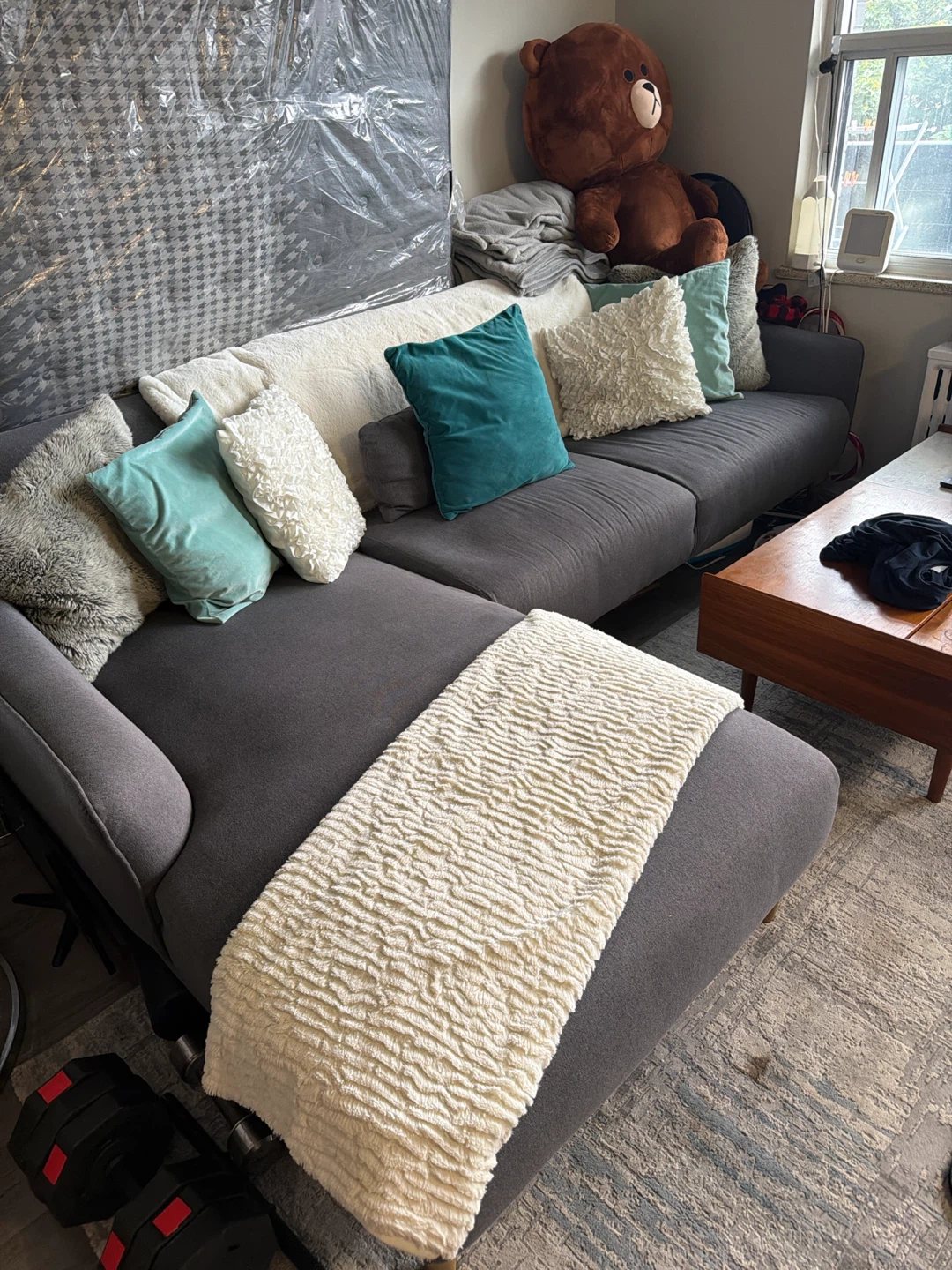 Grey Sectional Sofa