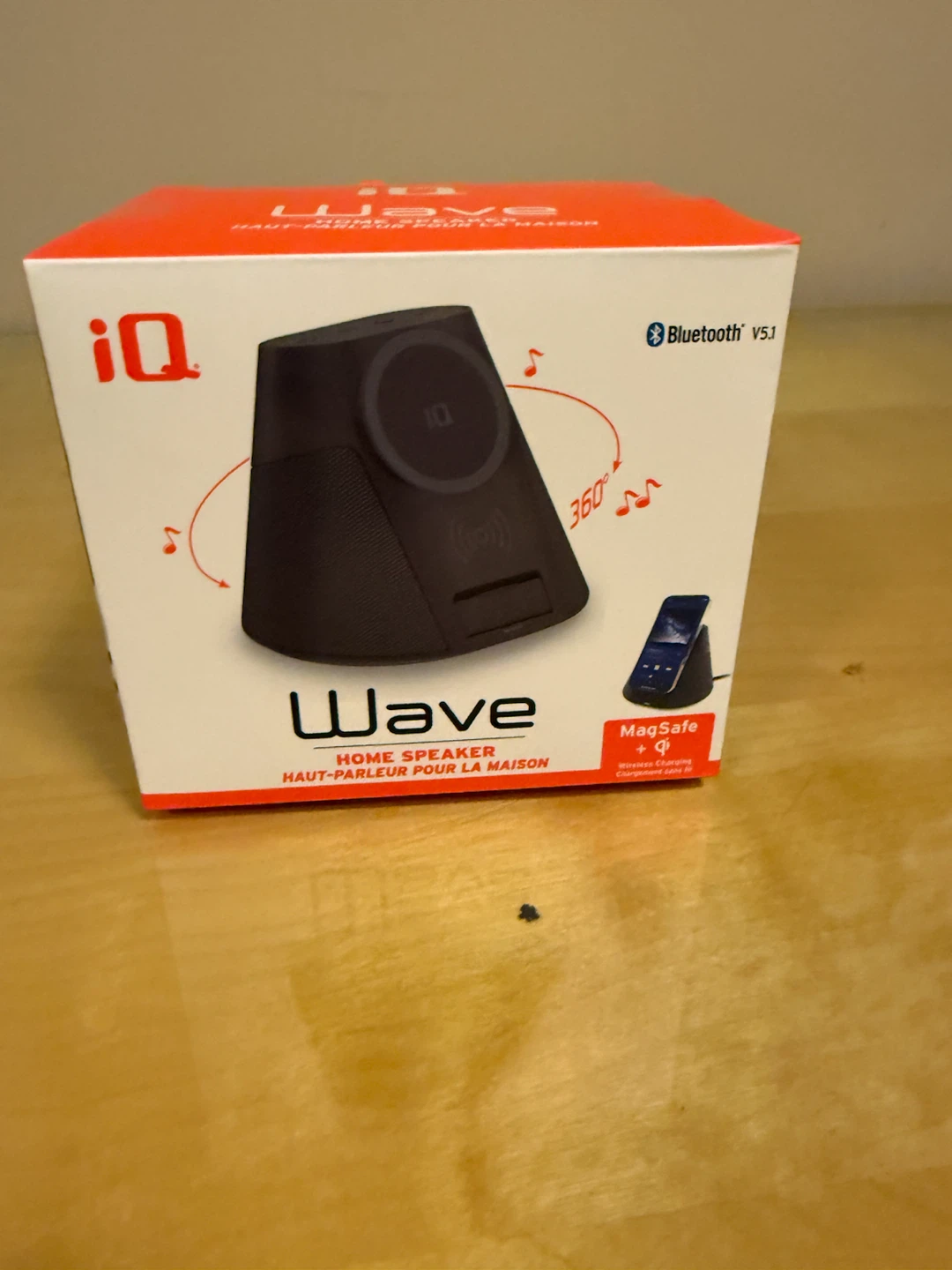 Wave Home Speaker - 10W Wireless Charging Bluetooth