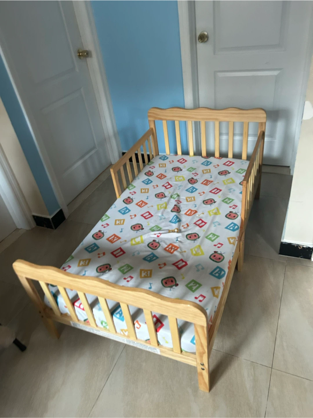 Wooden Toddler Bed