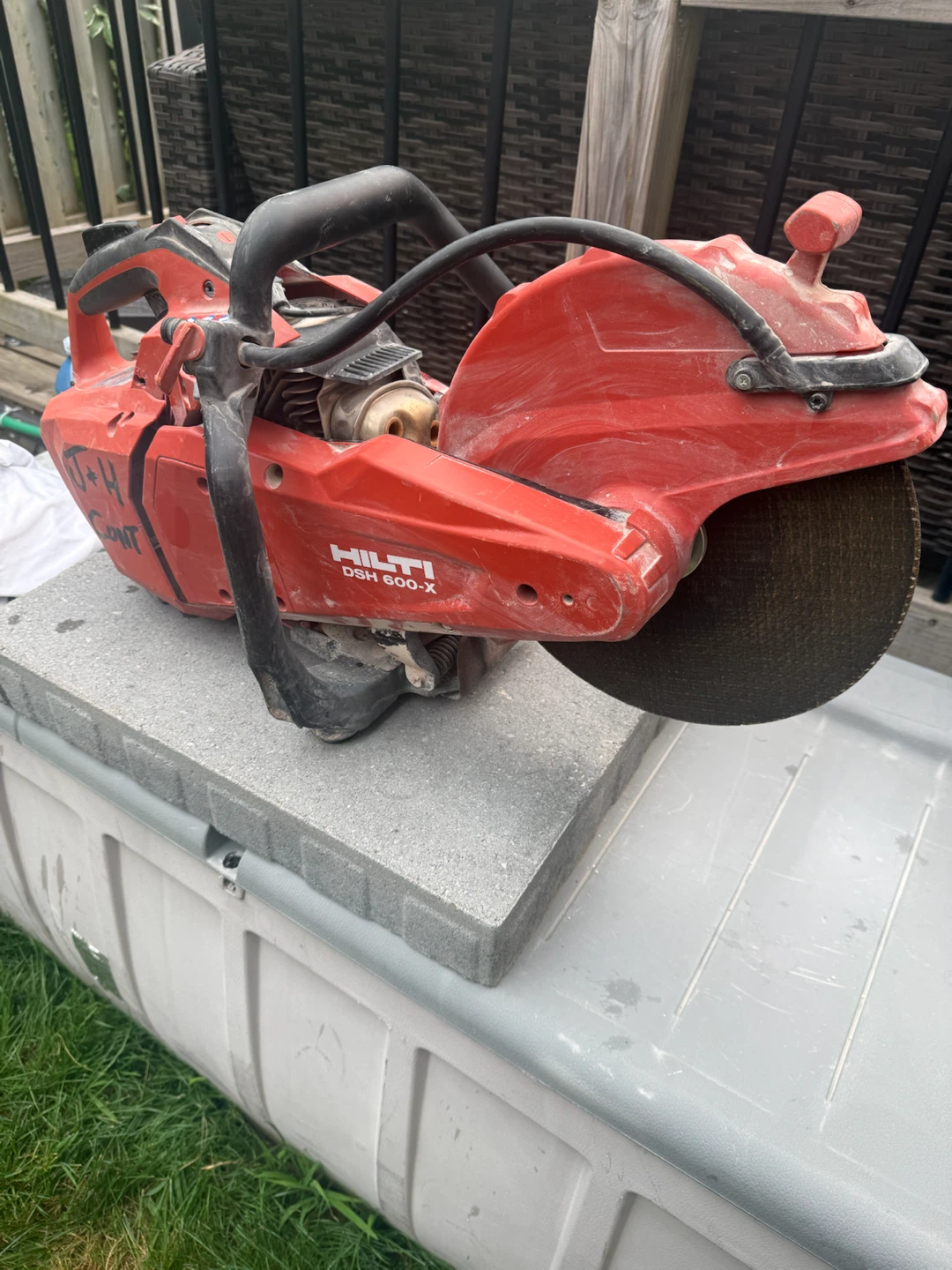 Hilti DSH 600-X Concrete Saw - photo 3