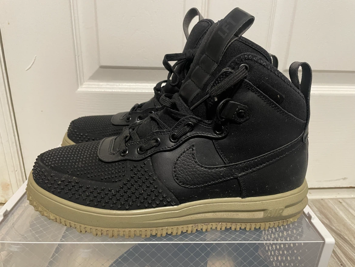 Nike Lunar Force 1 Duckboot Black Size 10