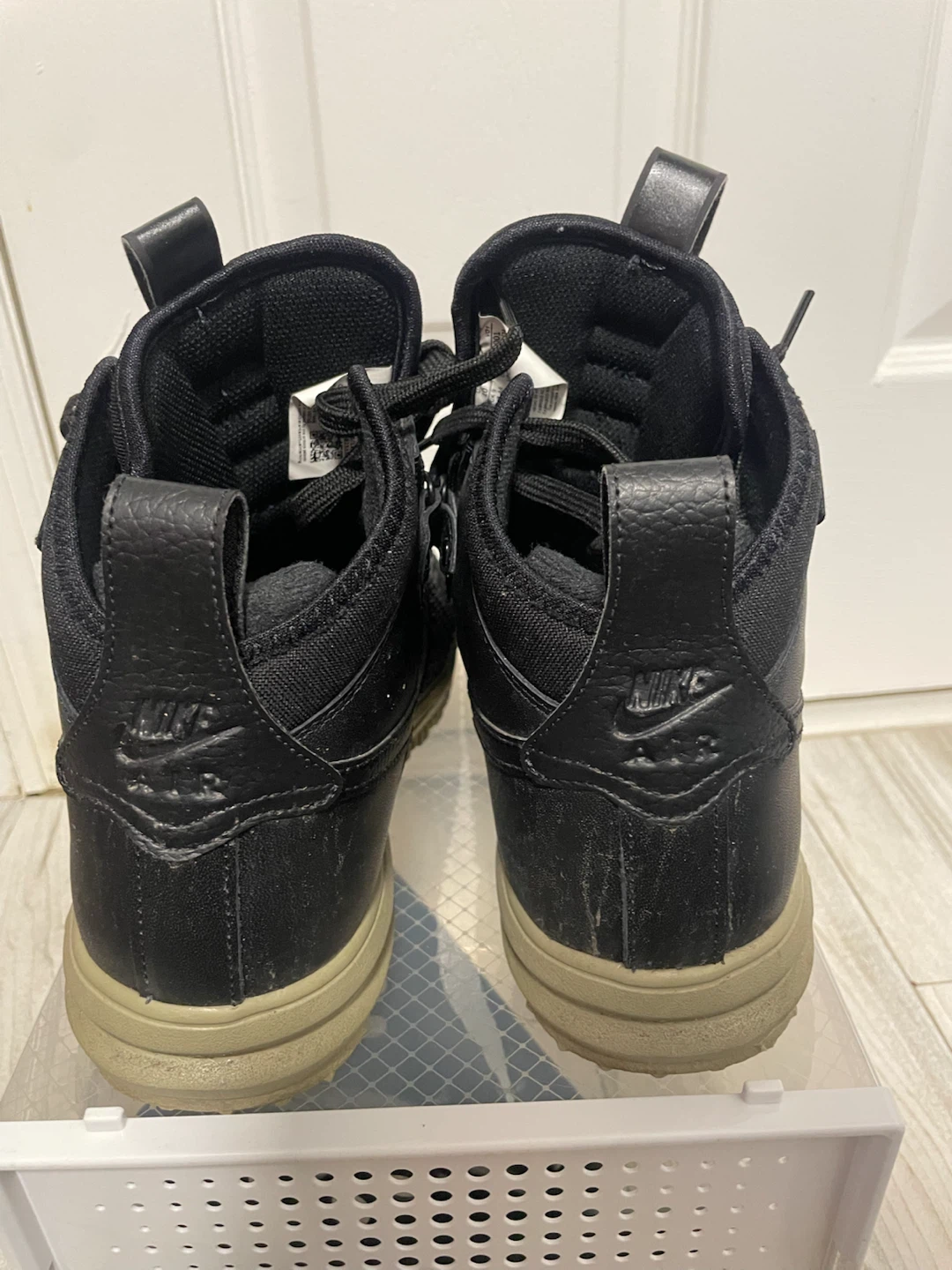 Nike Lunar Force 1 Duckboot Black Size 10 - photo 4