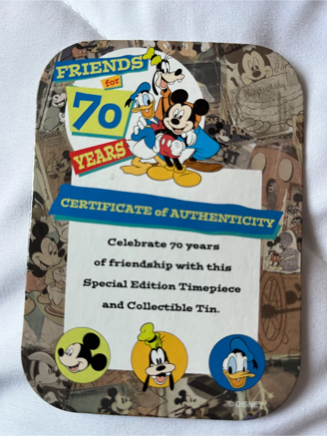 Disney Friends for 70 Years Special Edition Watch - photo 4