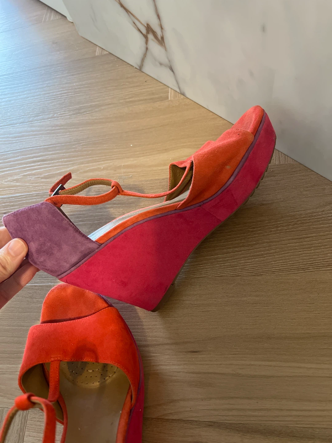 Clarks Wedge Sandals - photo 2