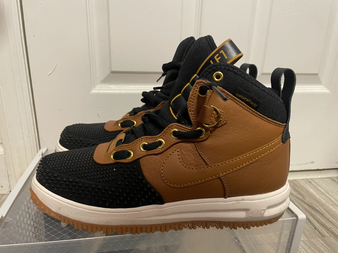 Nike Lunar Force 1 Duckboot Light British Tan Size 9