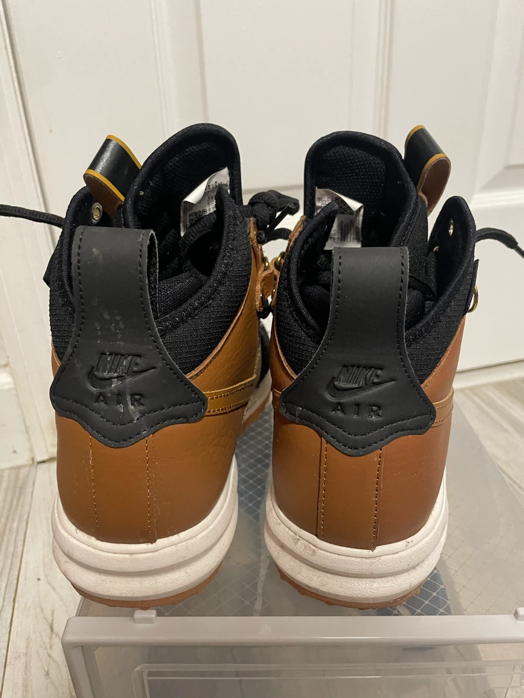 Nike Lunar Force 1 Duckboot Light British Tan Size 9 - photo 4