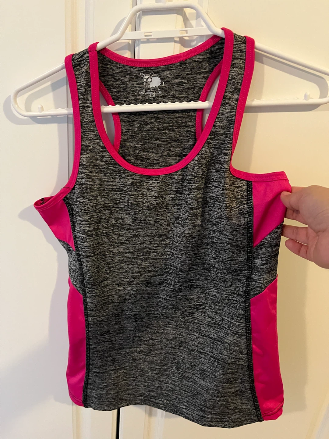3 Women Shirts Activewear Tank Tops Sports Stretch S/M - photo 5