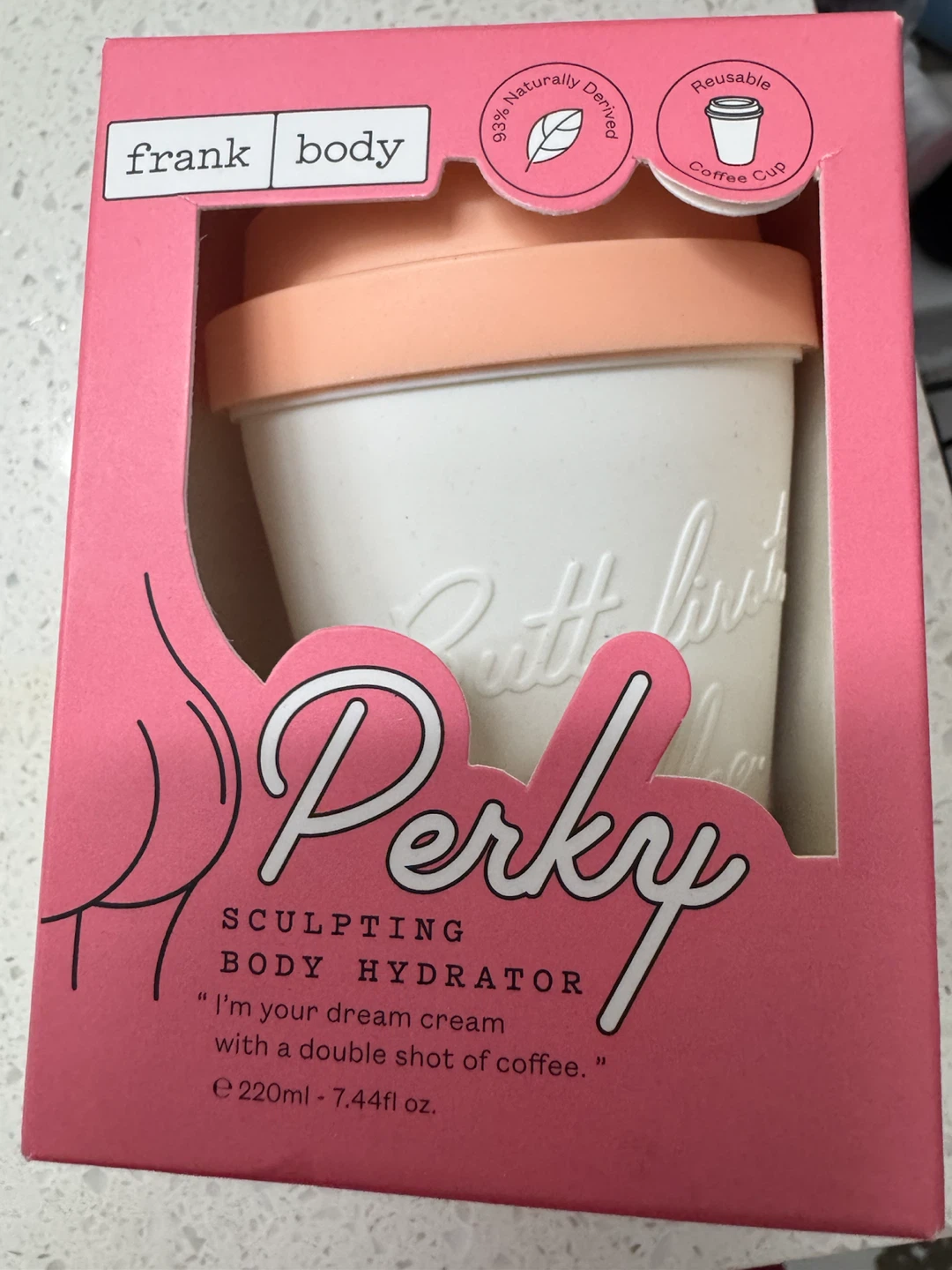 Frank Body Perky Sculpting Body Hydrator 220ml
