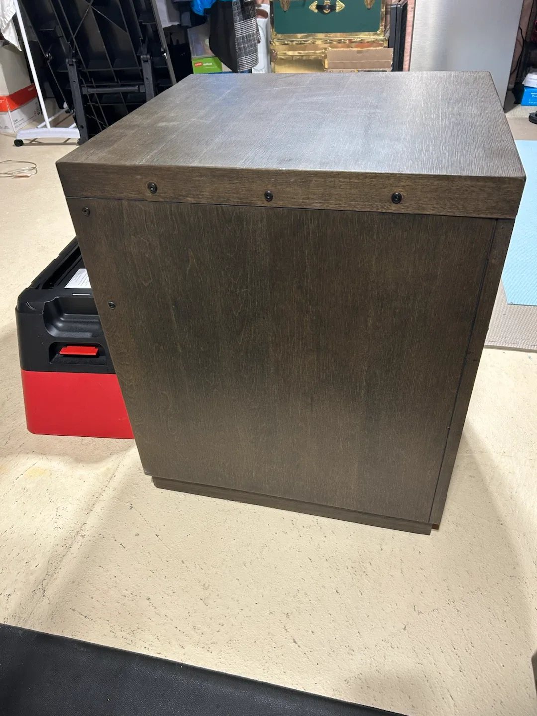 Wooden 3-Drawer Nightstand - photo 5