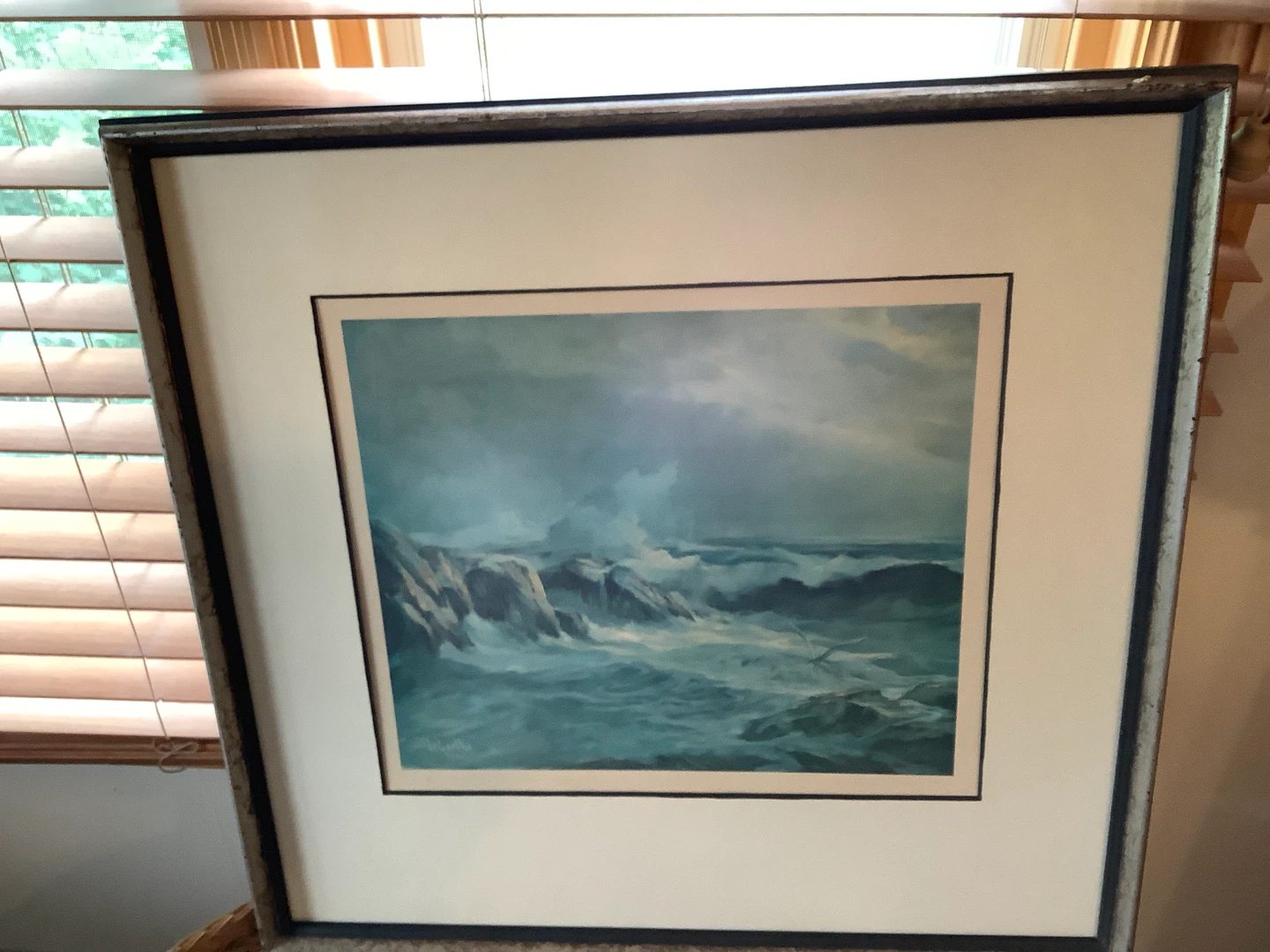 W.E. deGarthe Vt Litho “The Song of the Sea - Peggy’s Cove” 🐞