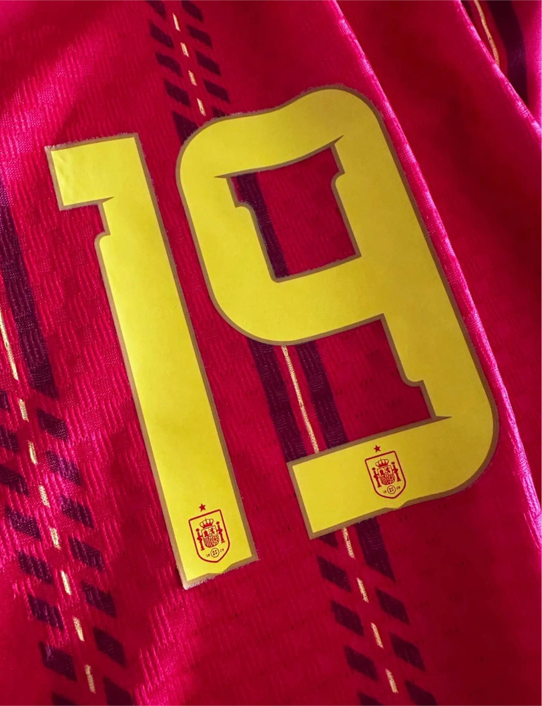 Adidas Spain National Football Team Jersey #19 - photo 4