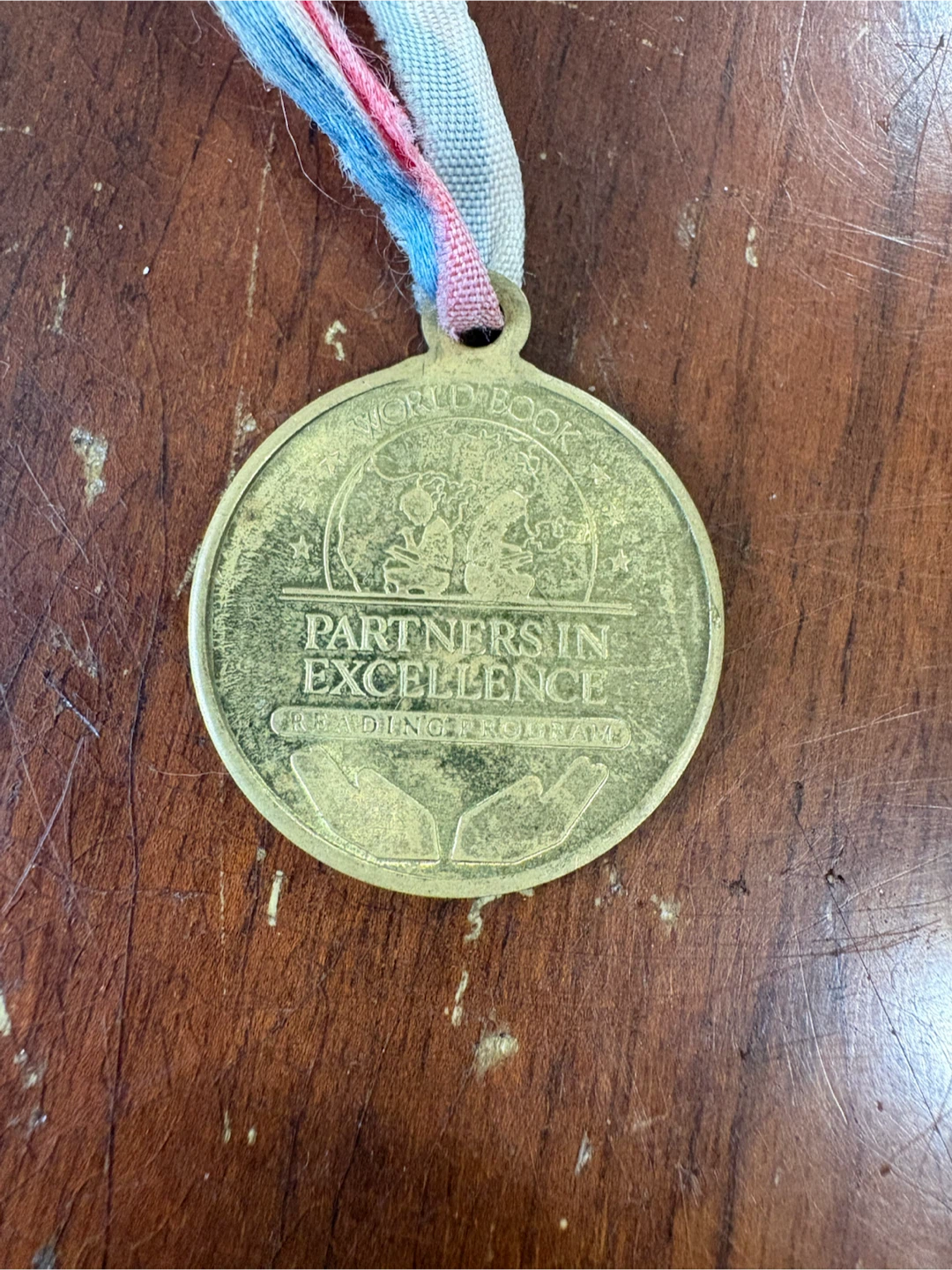 Vintage Reading Champion Medal