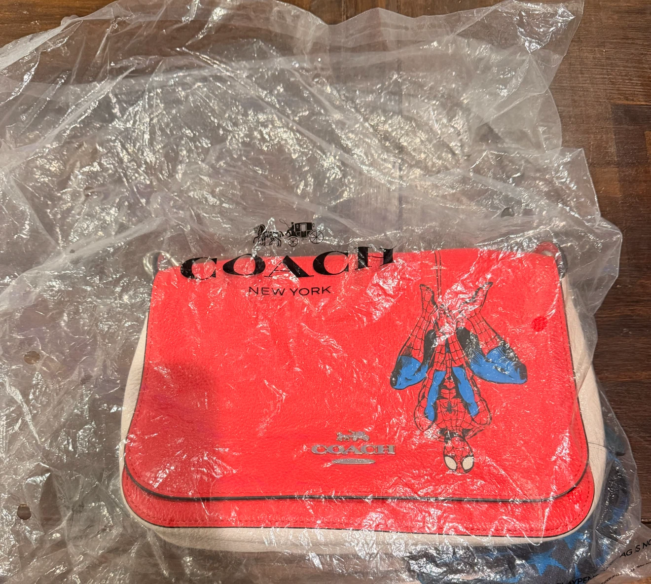 Coach x Marvel Spider-Man Crossbody Bag