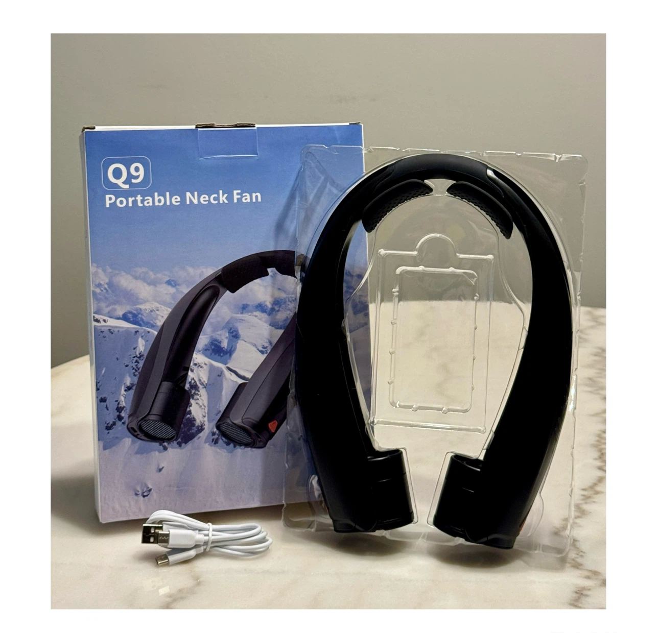 Brand new Portable Neck Fan with Reading Light - photo 2
