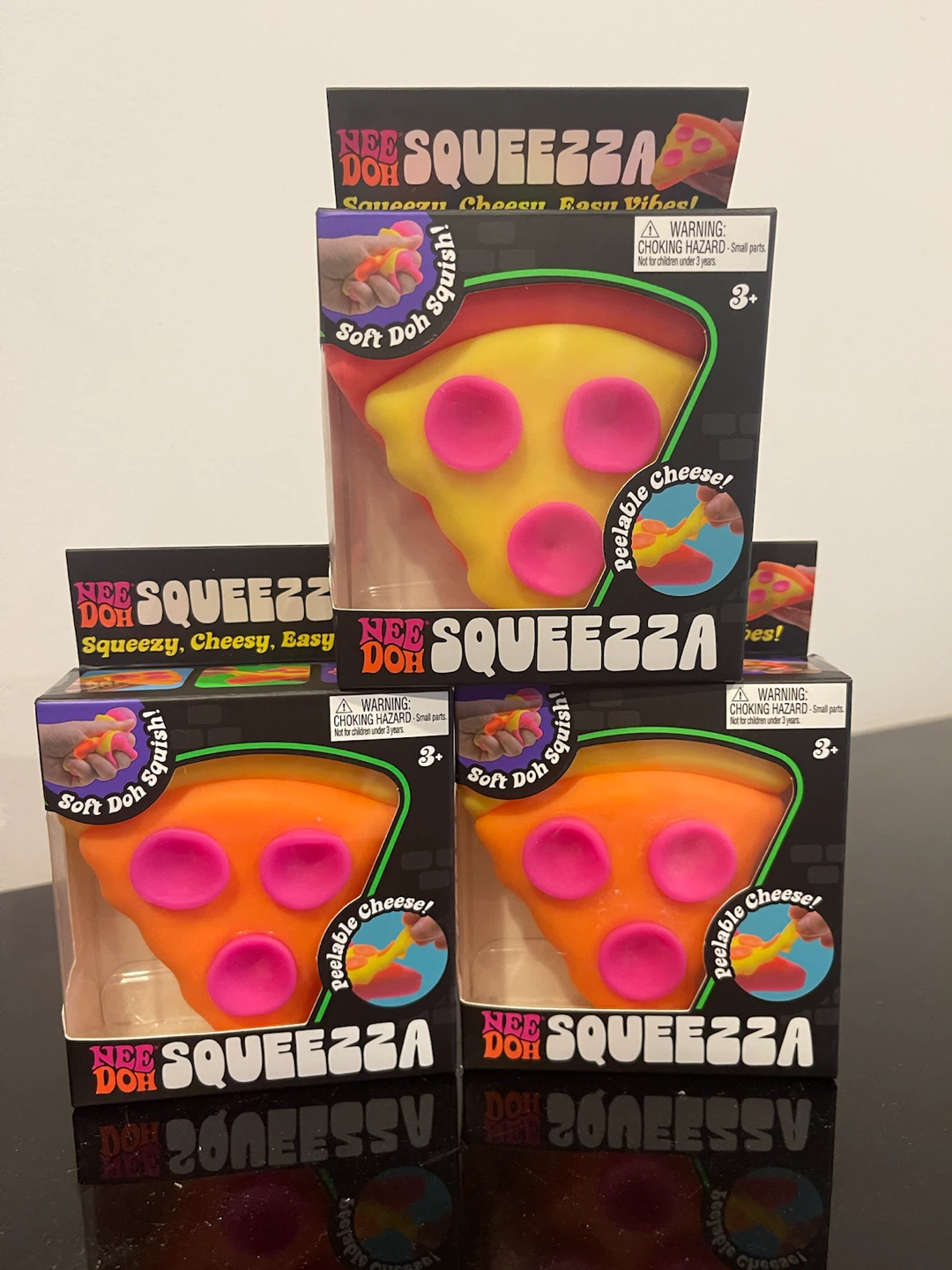 Nee Doh Squeezza Pizza Squishy Toy