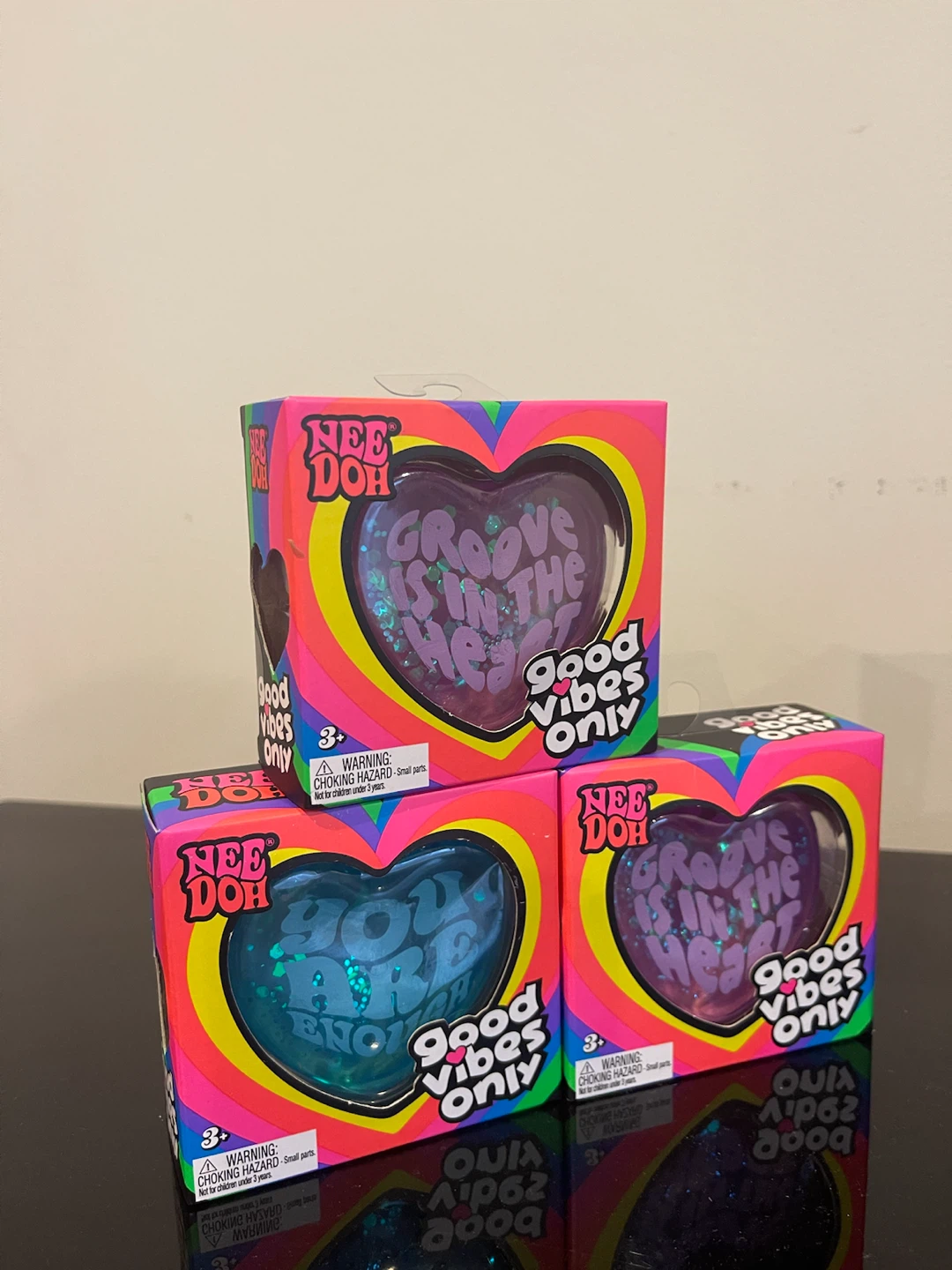 Nee Doh Squeeze Balls "Groove is in the Heart"