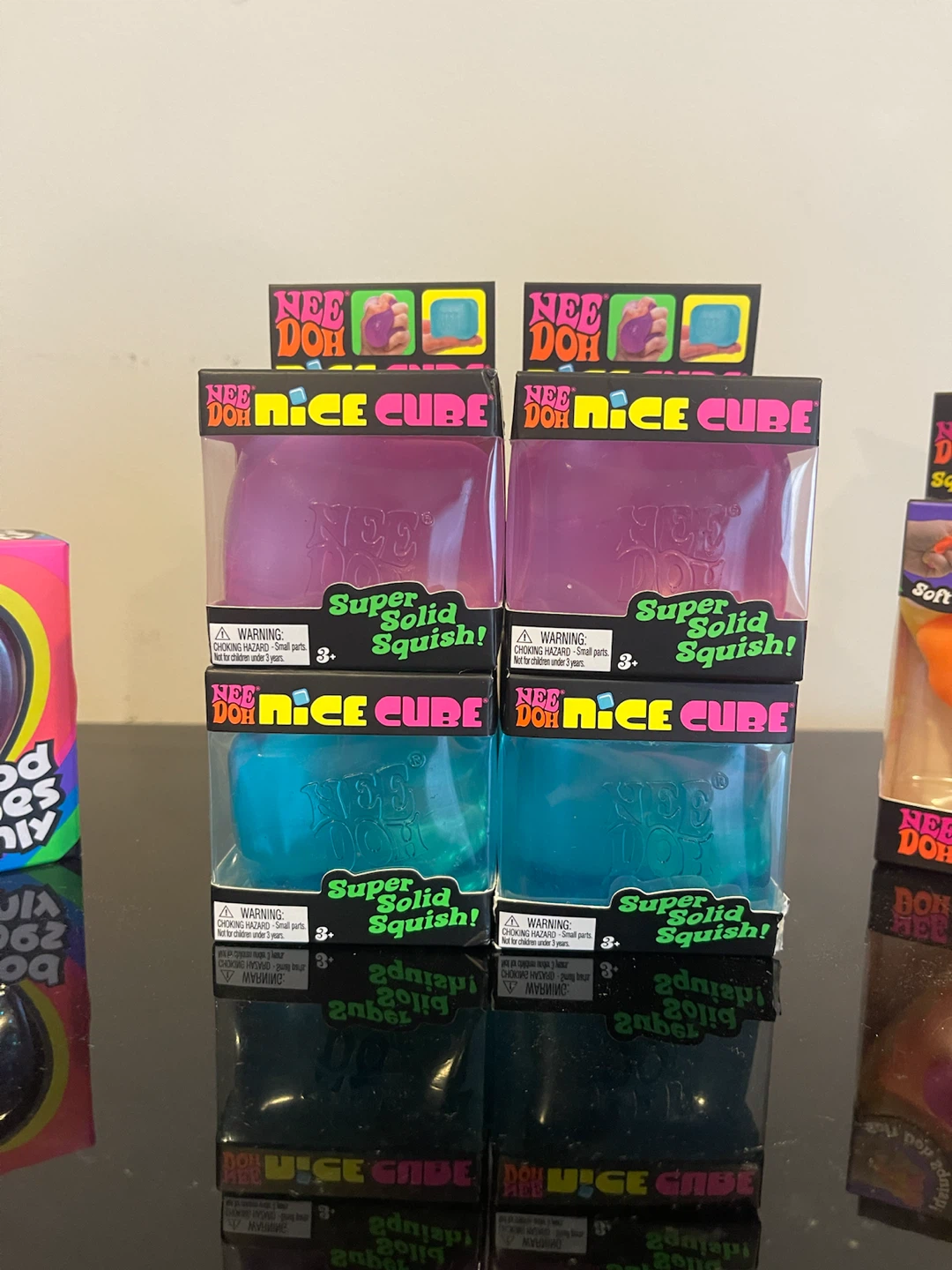 Nee Doh Nice Cube Super Solid Squish Toys