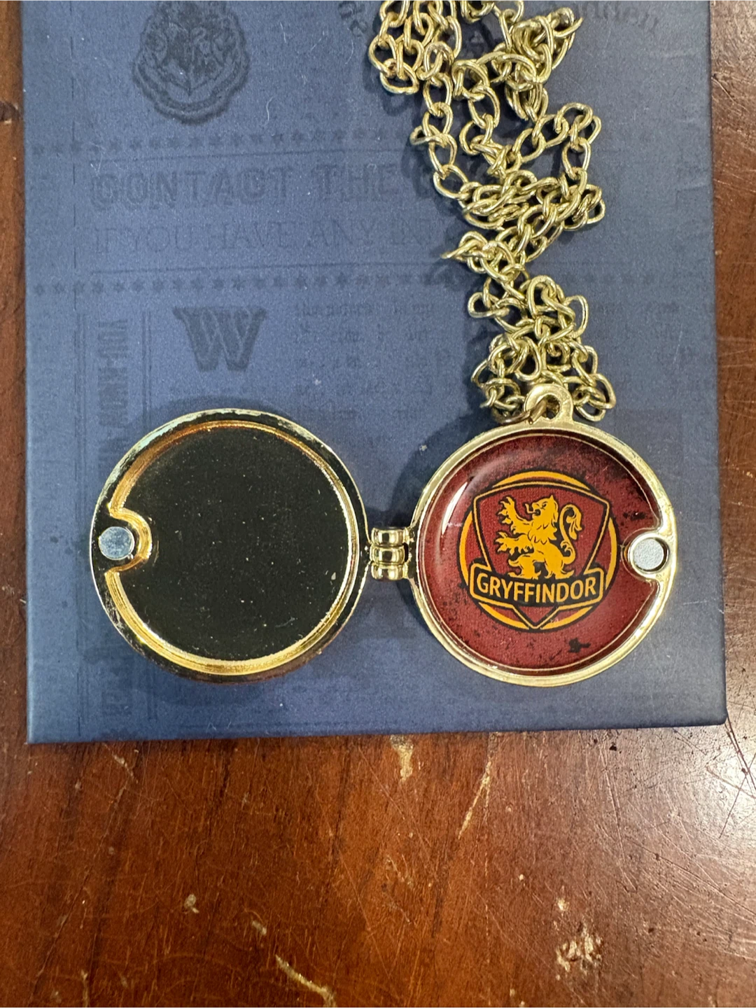 Harry Potter Wizarding World Necklace, Earrings, Bookmark - photo 3