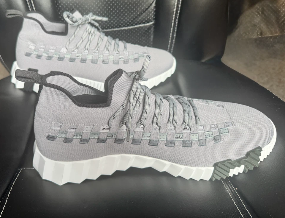Hermès Paris Knit Sneakers