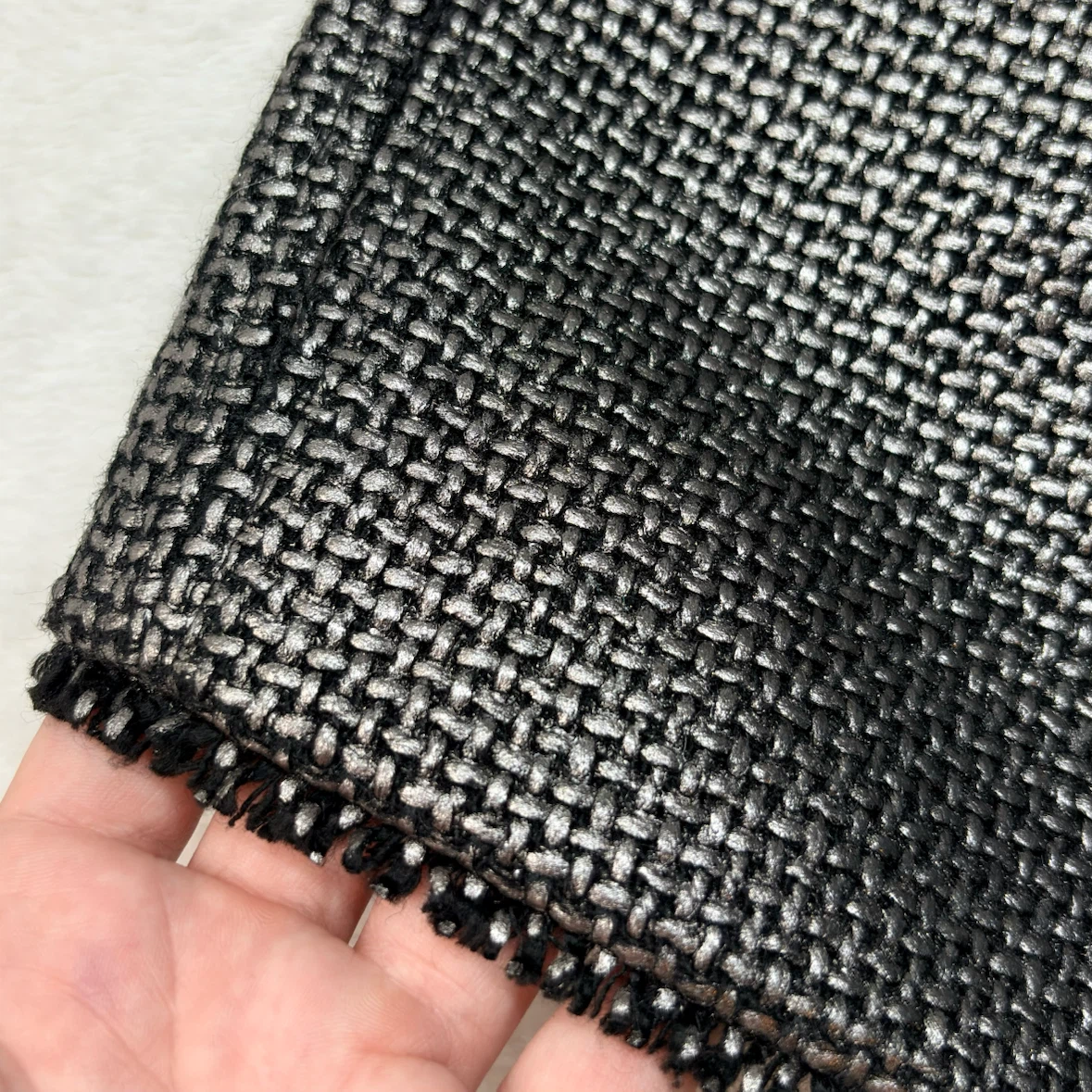 Banana Republic Metallic Gunmetal Woven Dress Size 4 Petite - photo 4