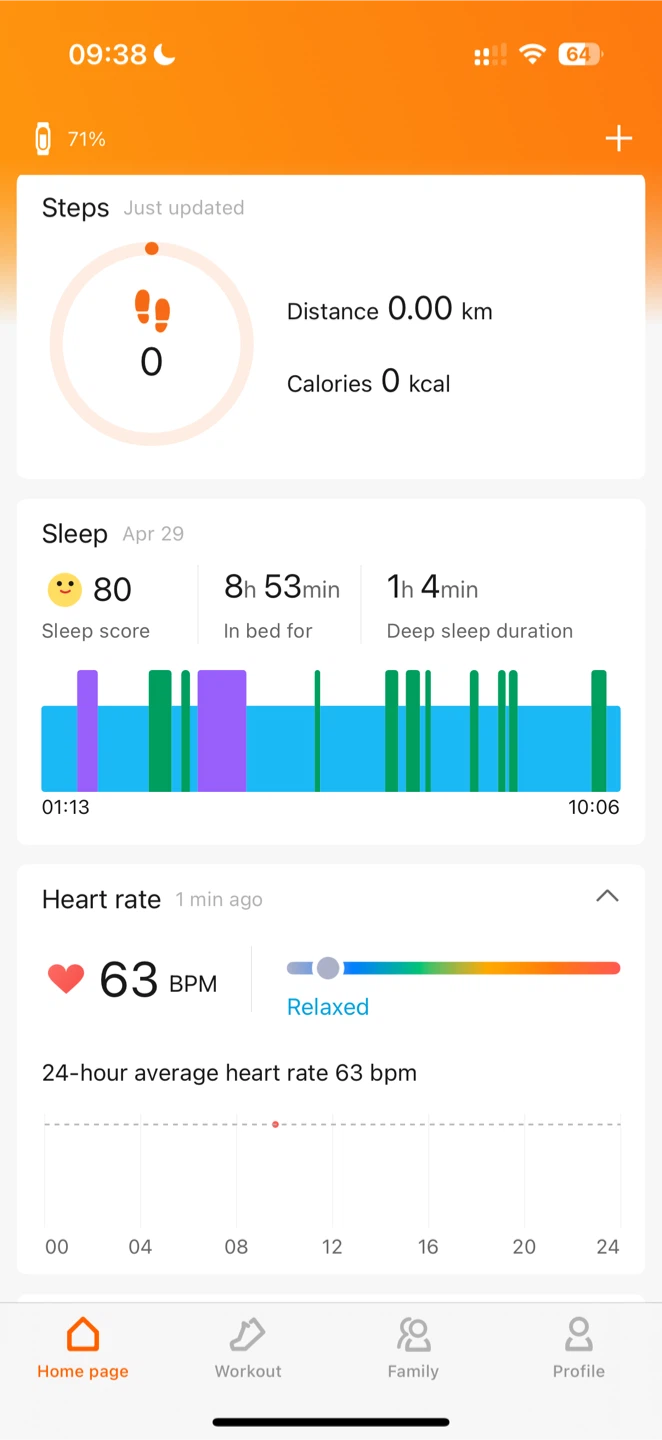 Mi Smart Band 6 Light Blue Smartwatch - photo 2