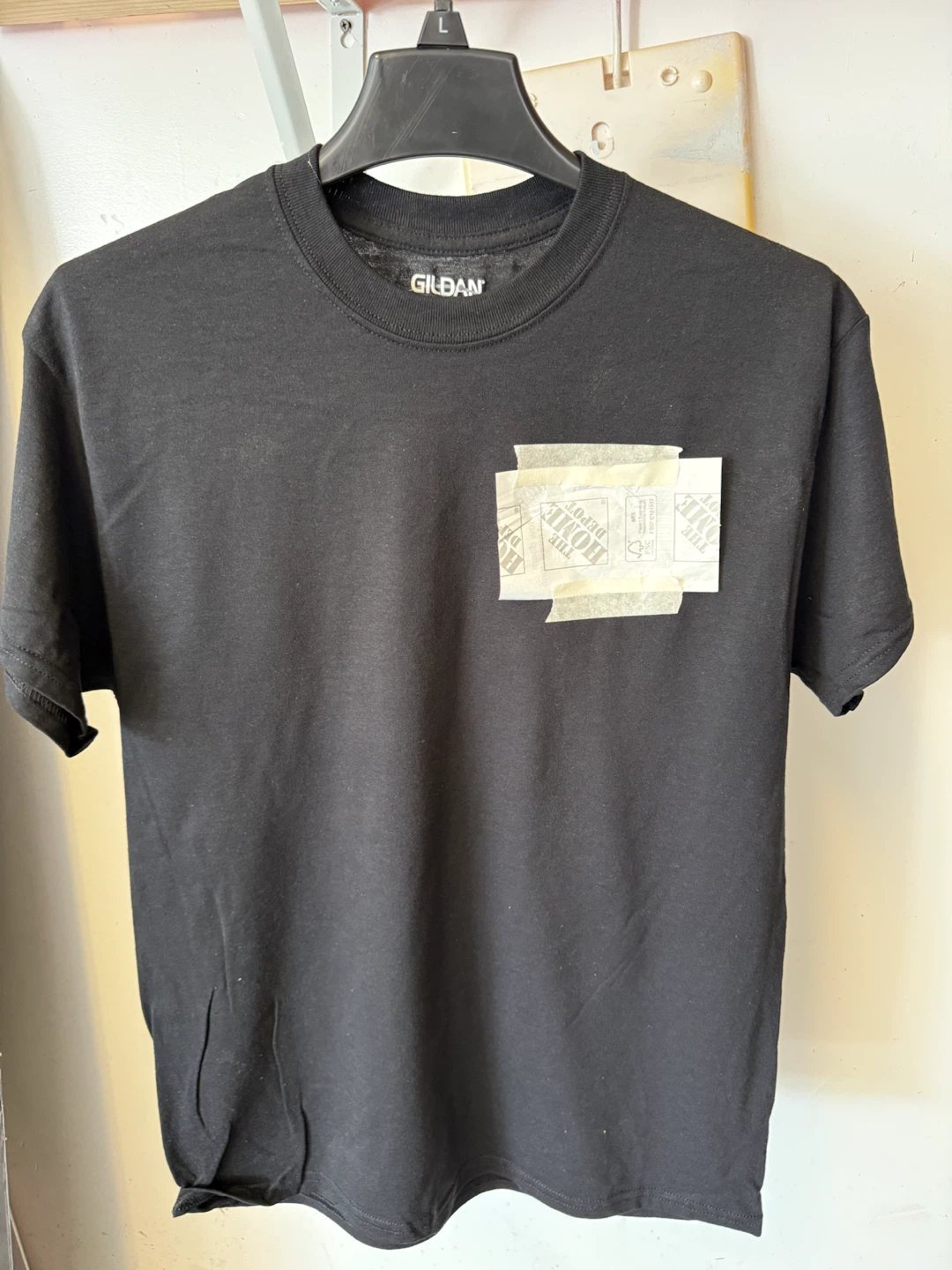 Gildan Black T-Shirt varios size nuevas  400 playeras