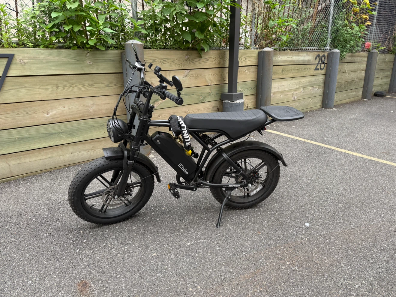 TST® RO02 20" 1500W Full Suspension Moped-style Electric Bike