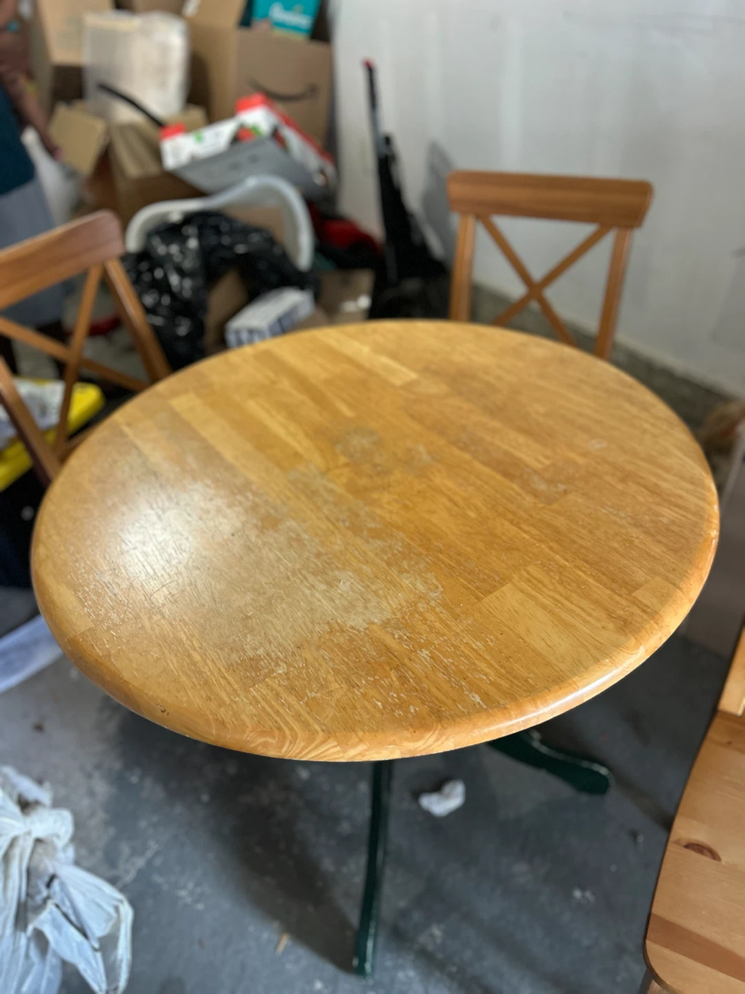 Round Wooden Pedestal Dining Table(Table only) - photo 2