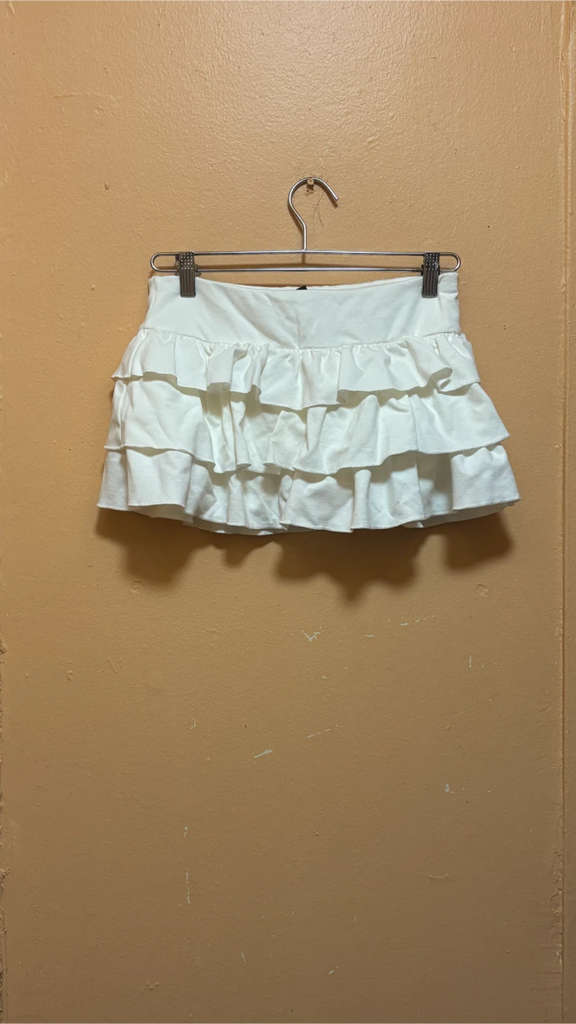 White Windsor Ruffle Skirt - photo 4