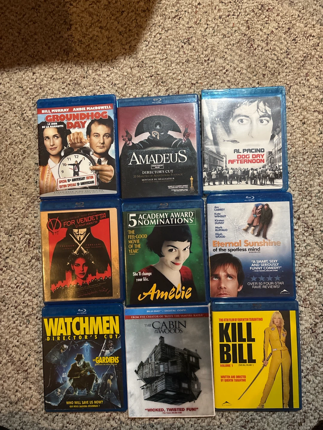 Blue ray movies