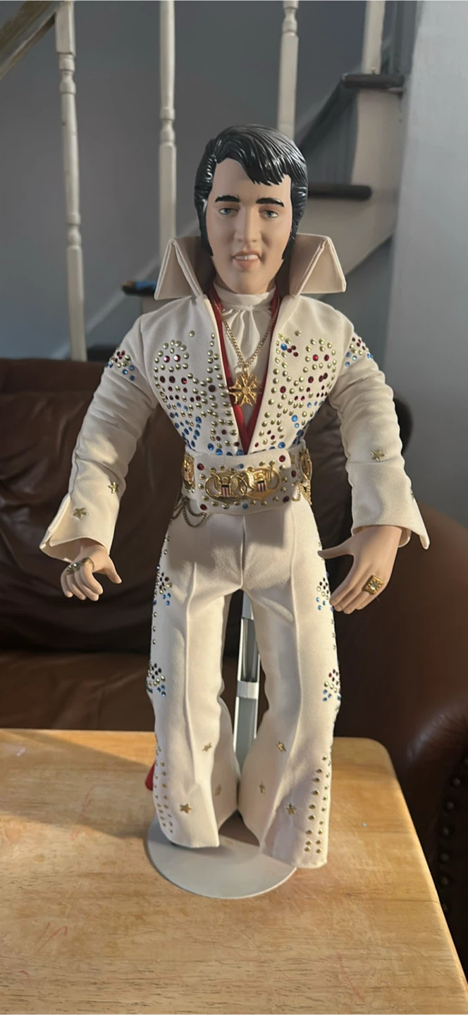 Elvis Presley Porcelain Doll by Danbury Mint