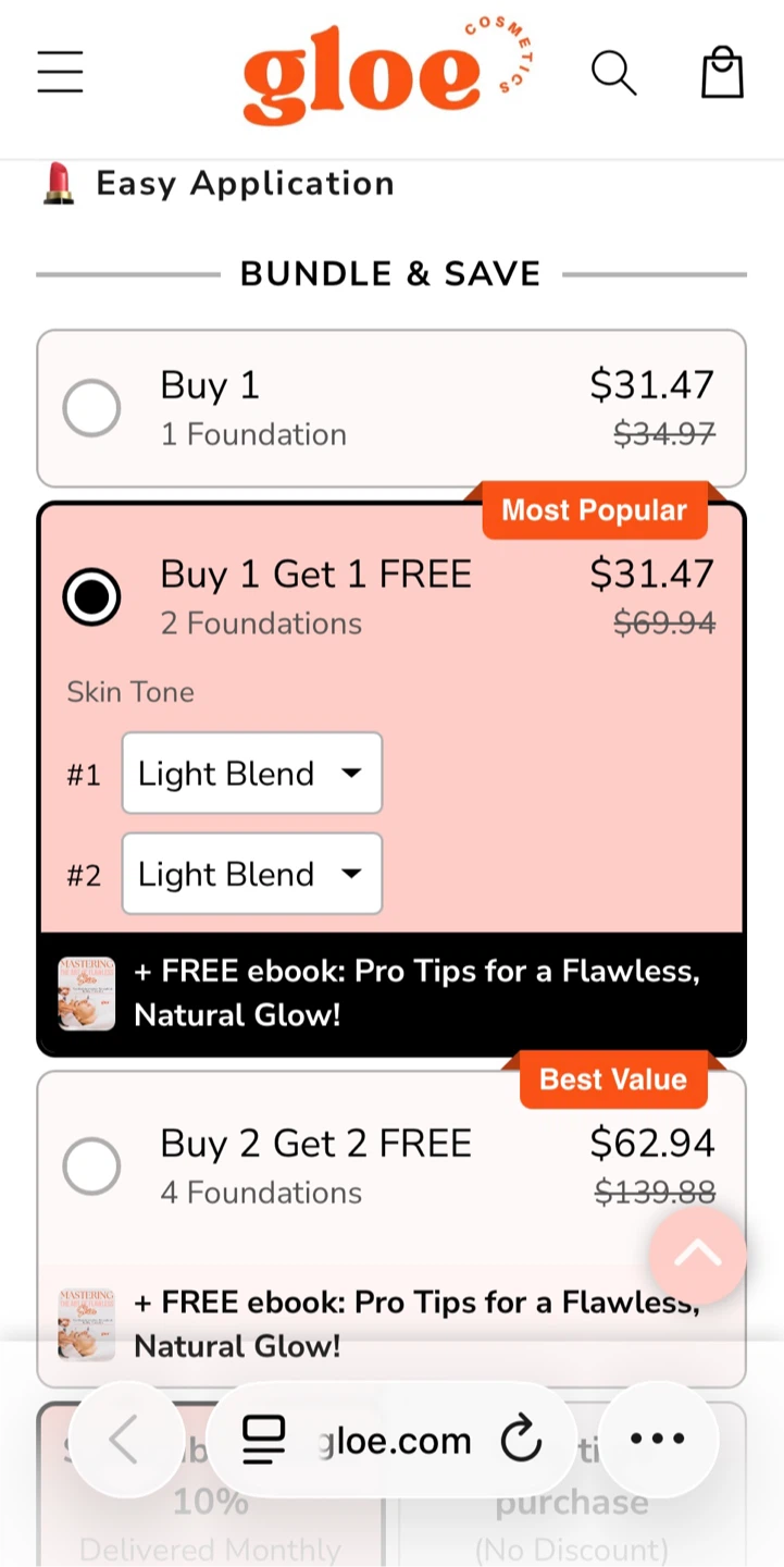 Gloe Cosmetics Natural Foundation - photo 3