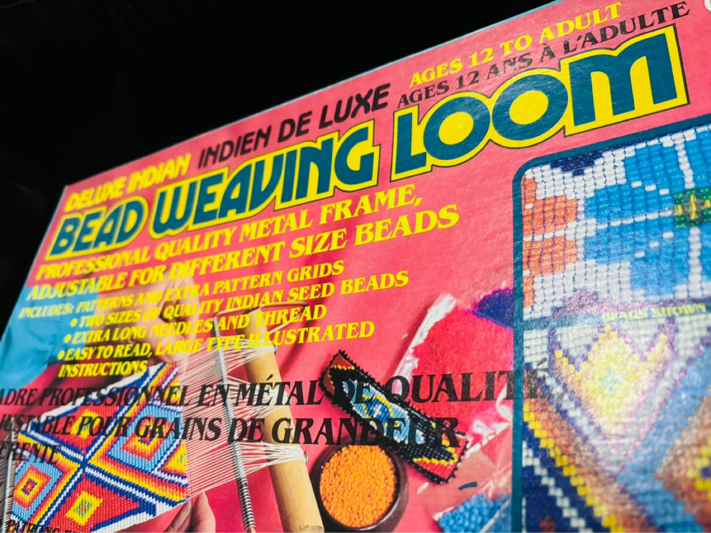 BNIB Vintage Bead Weaving Loom - photo 3