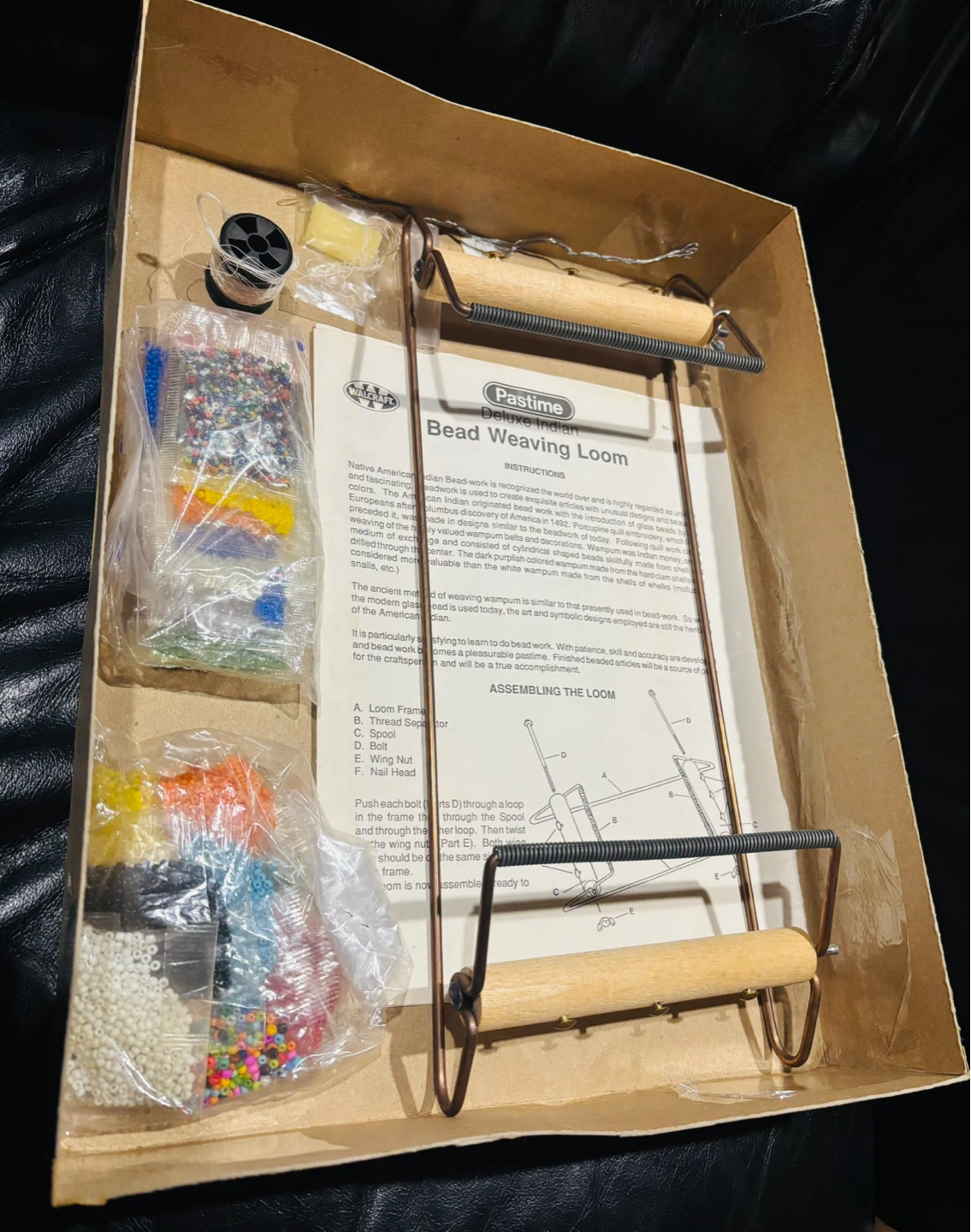 BNIB Vintage Bead Weaving Loom - photo 2